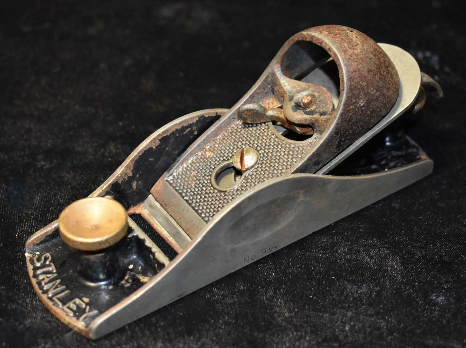 1902-1907 Rare Stanley USA No 9 1/4 Block Plane (1 of 6)