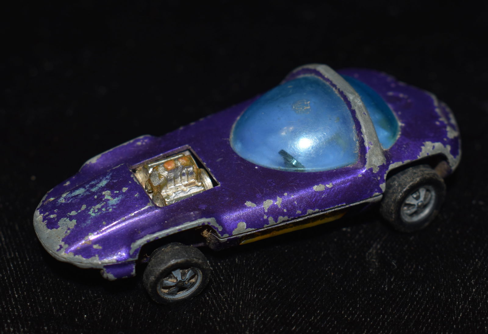 Hot Wheels Redline Silhouette 1967 Purple Gray Interior Made In Hong Kong (1 of 7)