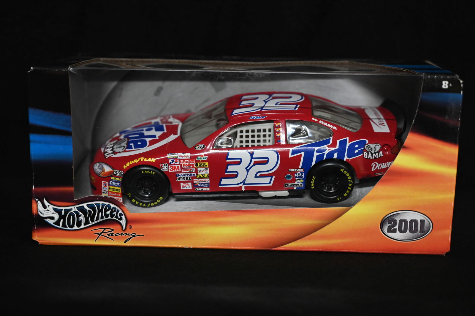2001 Hot Wheels Tide NASCAR 1:24 Scale Race Car. Brand new in the original packaging.: 2001 Hot Wheels Tide NASCAR 1:24 Scale Race Car. Brand new in the original packaging.