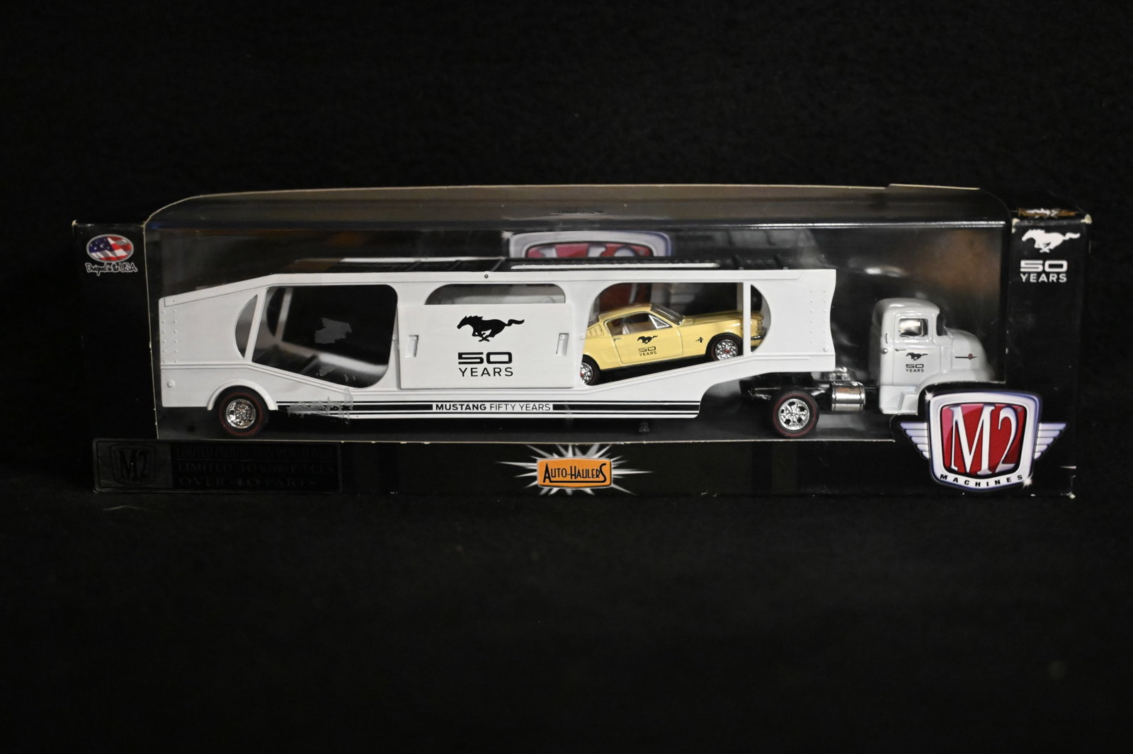 2014 M2 Limited Edition Mustang Fifty Years Auto Haulers.: 2014 M2 Limited Edition Mustang Fifty Years Auto Haulers.