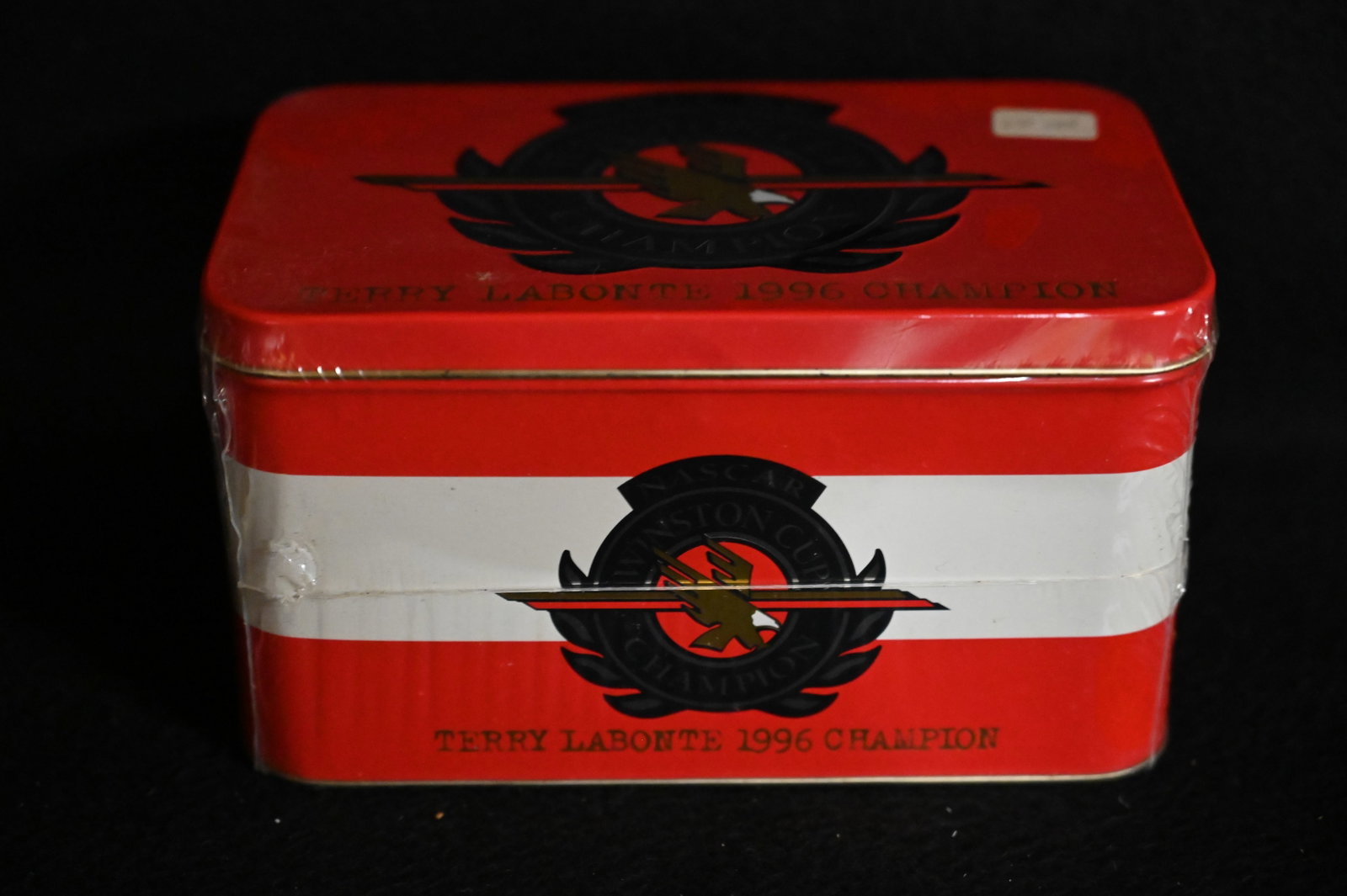 1996 Terry Labonte NASCAR Winston Cup Champion Commemorative Metal Collector Cards produced by: 1996 Terry Labonte NASCAR Winston Cup Champion Commemorative Metal Collector Cards produced by Winston and Metallic Impressions.