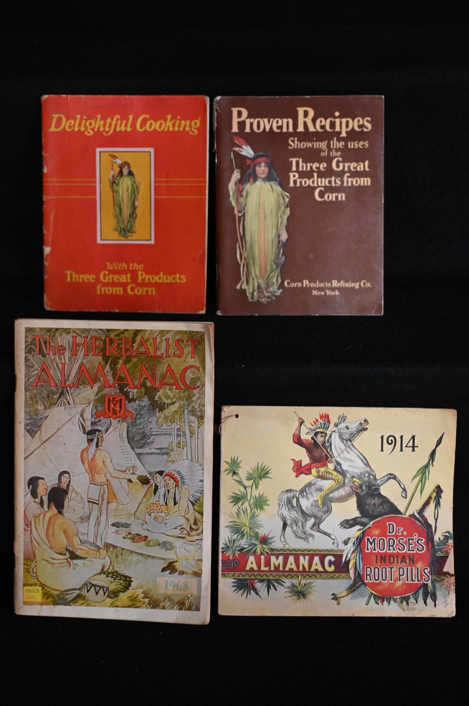 1914 Almanac Dr. Morse Indian Root Pills, The Herbalist Almanac 1968, Delightful Cooking and Proven: 1914 Almanac Dr. Morse Indian Root Pills, The Herbalist Almanac 1968, Delightful Cooking and Proven Recipes by Corn Products Refining Company.
