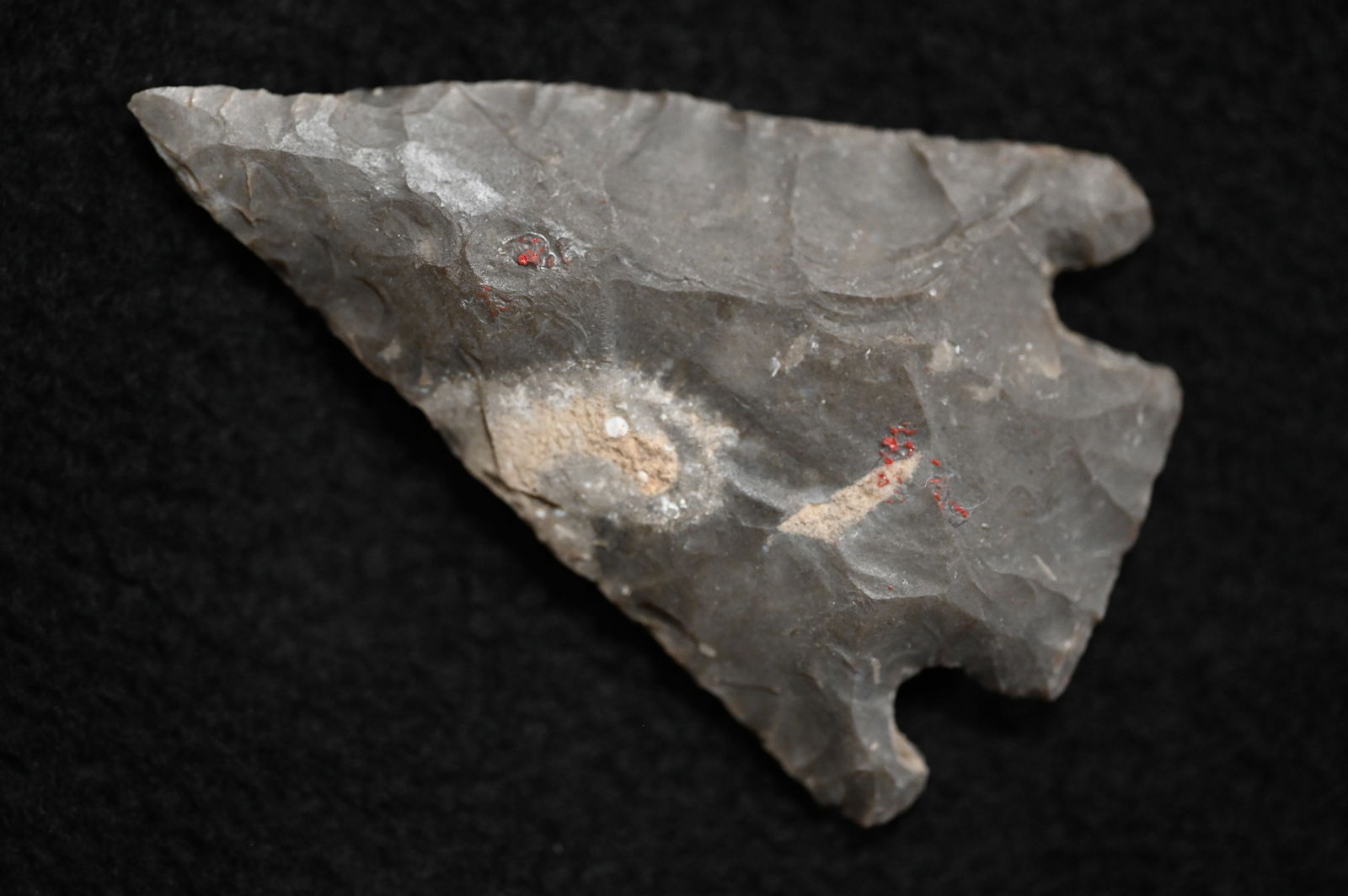 2 9/16" Castroville Arrowhead Found In Texas Ex Walt Mcintyre