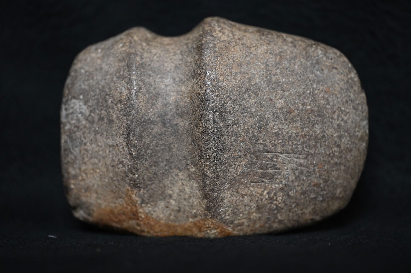 5 3/16" Axe 3/4 Groove Found in Clark Co. Missouri. Comes with a Roy Motley COA Ex: James Vroom, (1 of 10)