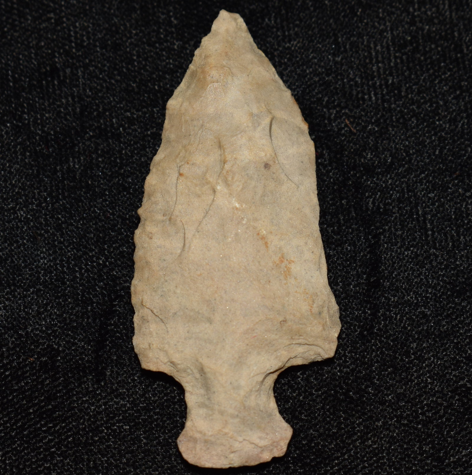2 1/8" Bottleneck found in Pettis County, Missouri: 2 1/8" Bottleneck found in Pettis County, Missouri. Ex George Wolf Collection