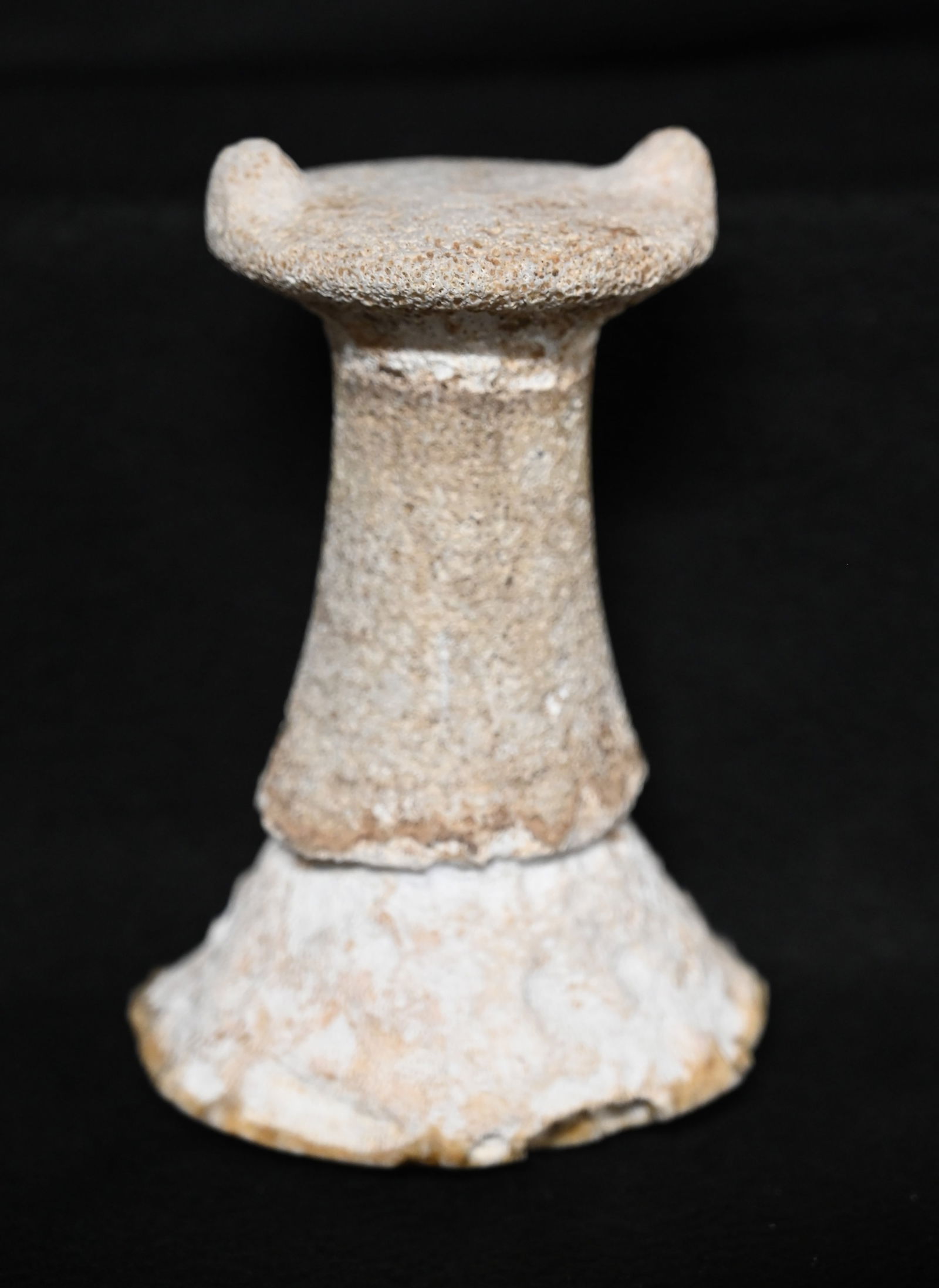 7" Poi Pounder Made out of Fossilized Sea Coral Found in the Hawaiian Islands Region. (1 of 8)