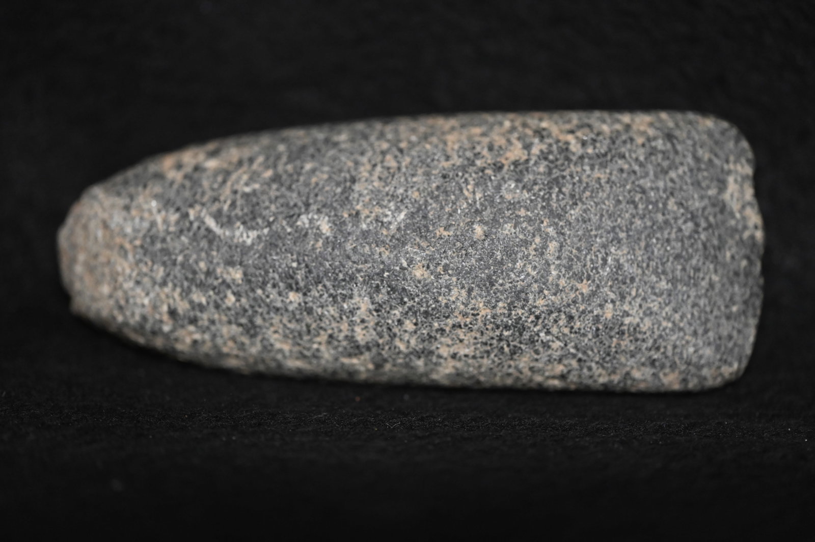 4 7/16" Celt Found in Lee Co. Iowa Ex: James Vroom Collection.: 4 7/16" Celt Found in Lee Co. Iowa Ex: James Vroom Collection.