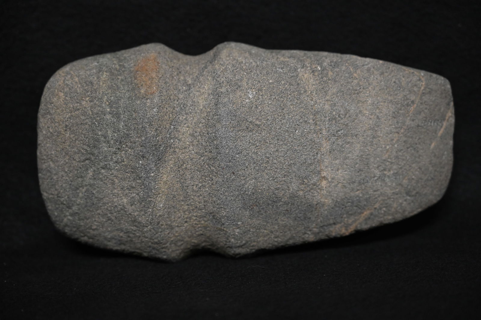 8 3/4" Full Groove Granite Axe Found in Chariton Co. Missouri Ex: John Bender, Matt Lay Collections. (1 of 9)