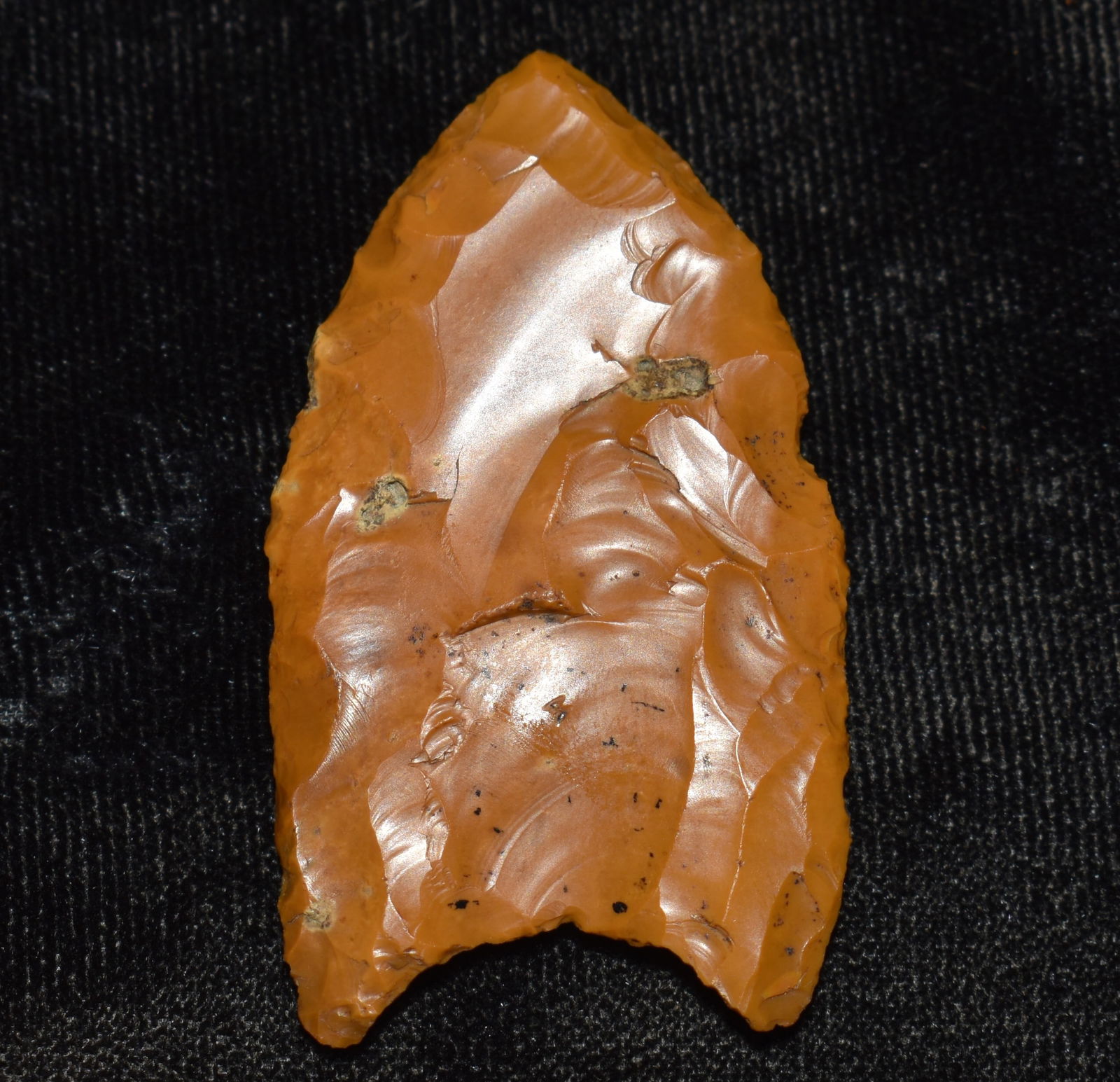 1 15/16" Jasper Clovis found in Northampton County, Pennsylvania w/ Keele COA (1 of 8)