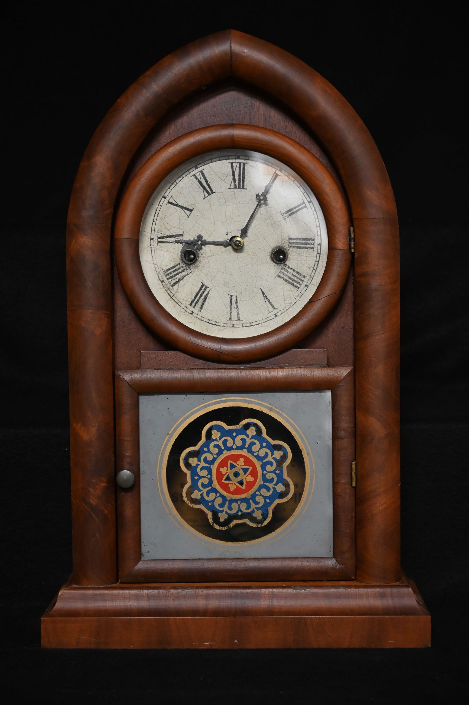 Waterbury Clock Company Wood Mantle Clock (1 of 7)