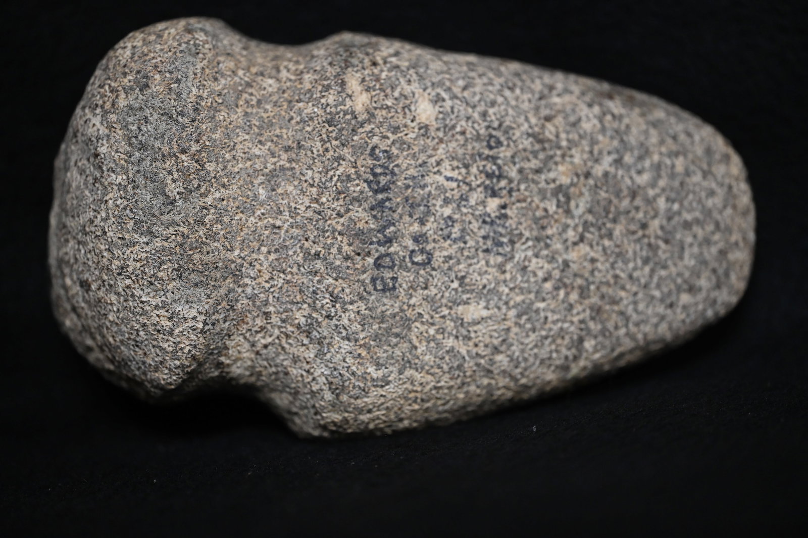 6 1/2" Full Groove Granite Axe Found in Edwards Co. Illinois. Comes with a Ryan Keele COA Ex: Norman (1 of 10)