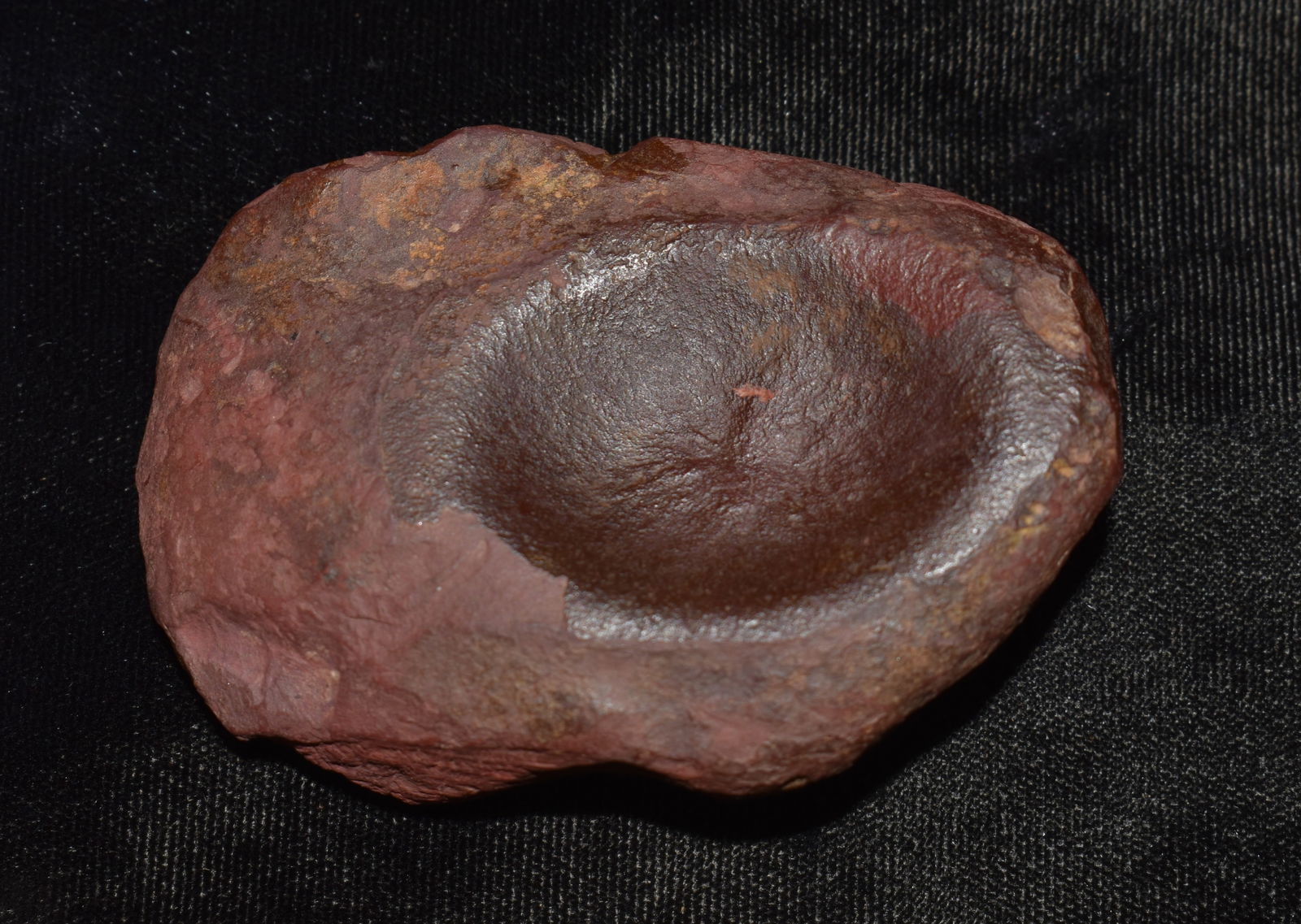2 3/4" Hematite Paint Rock found in Pettis County, Missouri (1 of 5)