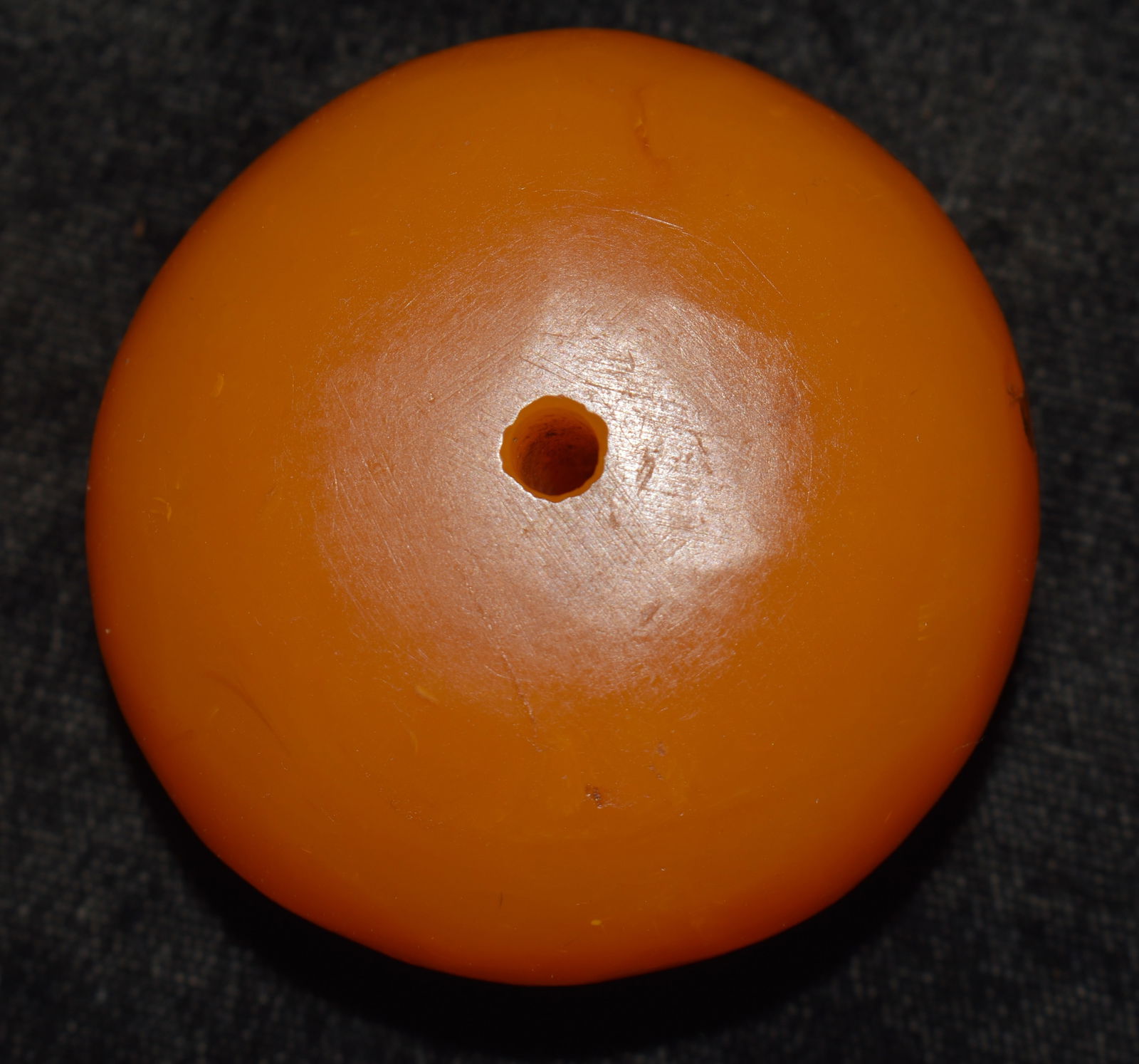 LARGE BUTTERSCOTCH AMBER BEAD - 56 Grams Tested (1 of 7)