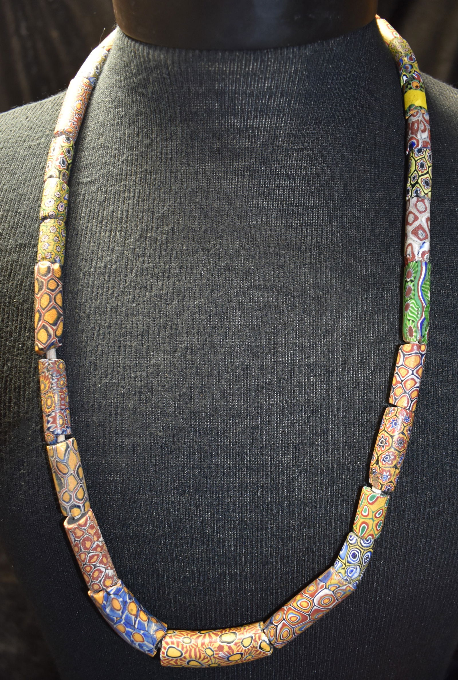 Antique Venetian Millefiori African Trade Beads - Made in Western Europe 1825-1910 (1 of 9)