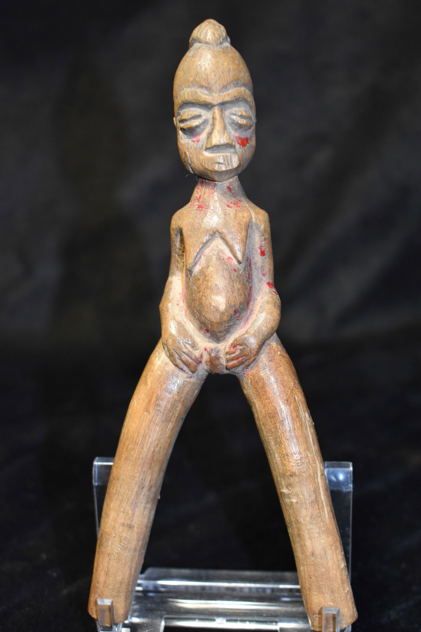 Fine Old Carved African Slingshot - Lobi (Burkina Faso) (1 of 7)