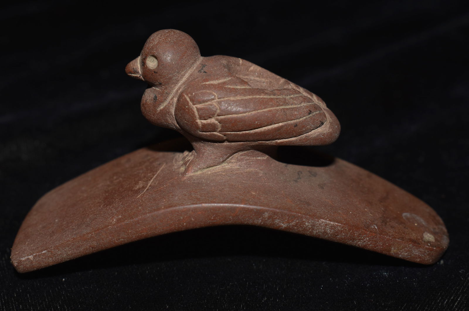 Mid Century Bird Effigy Platform Pipe made by Billy Guthrie (1 of 7)