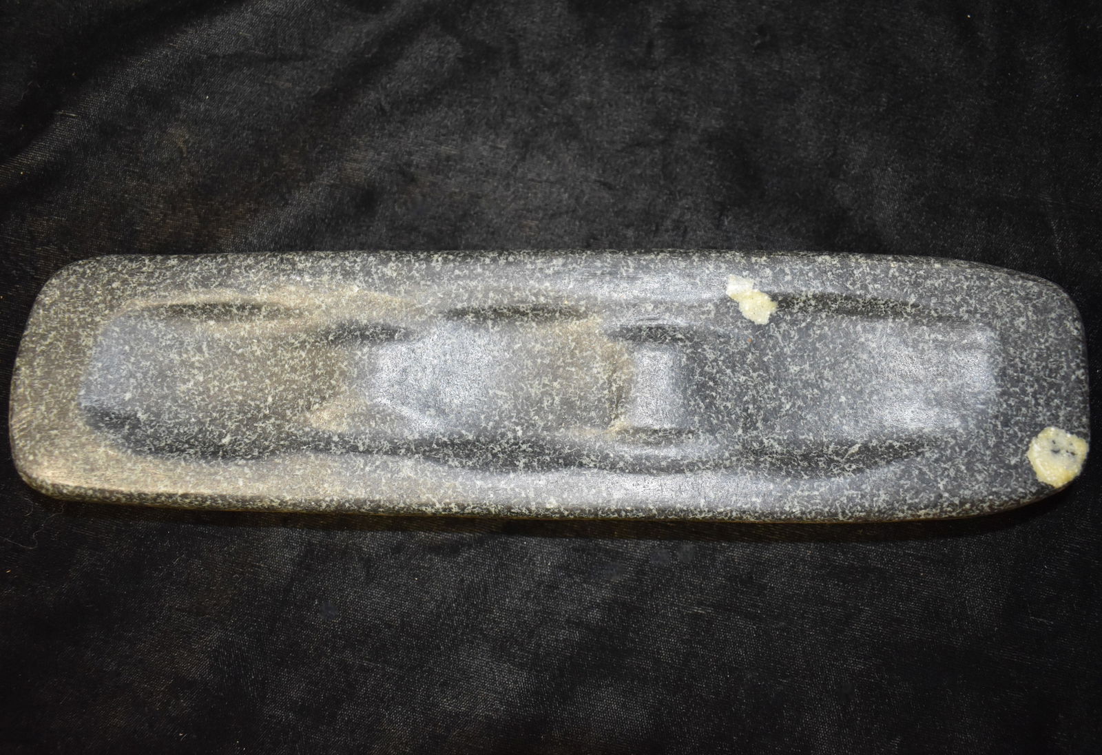 11 1/8" Porphory Boat Stone or Dish - Modern Made (1 of 9)