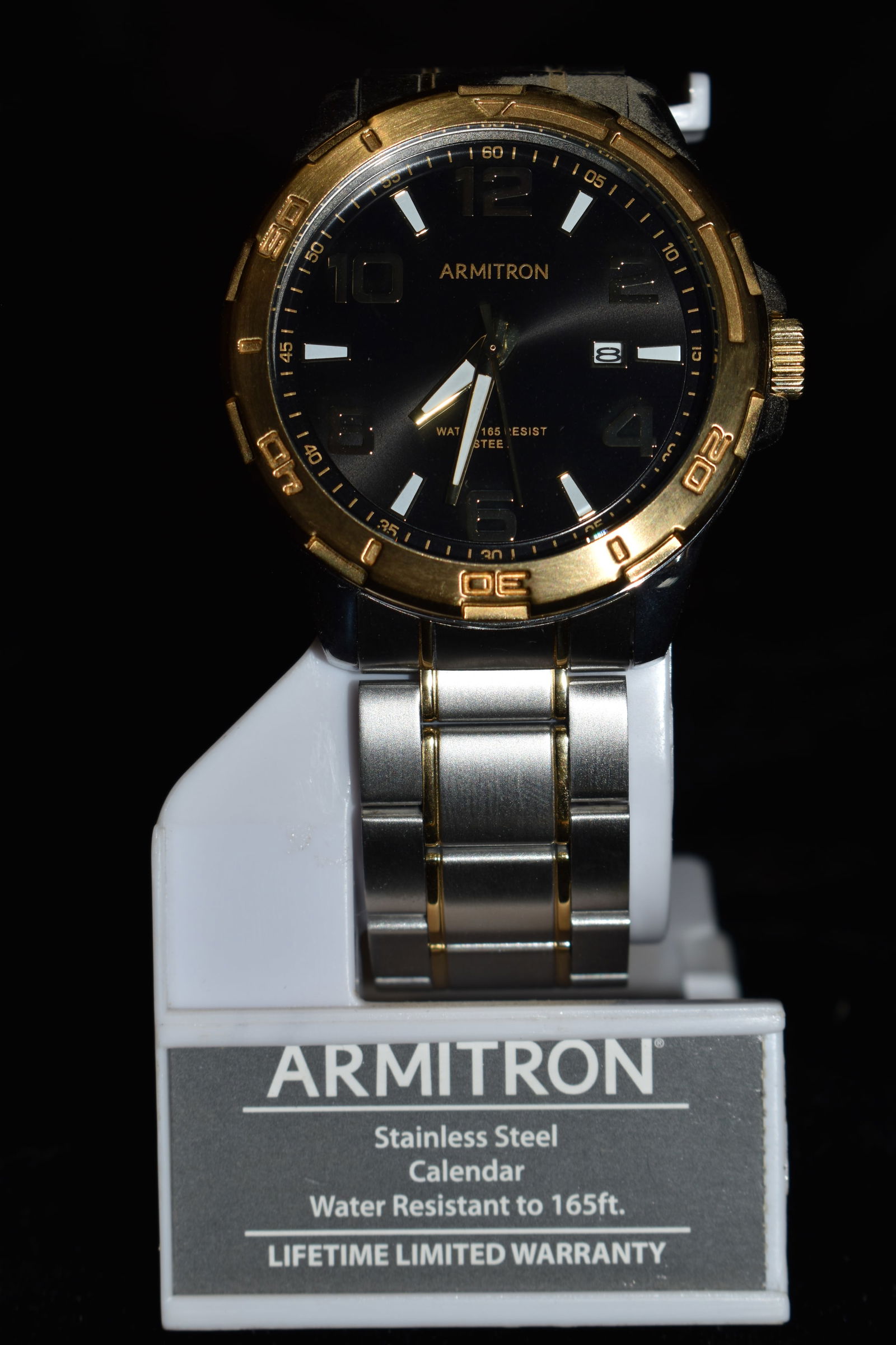 Men's Armitron Stainless Steel 165 Meter Water Resistant Watch - New (1 of 5)