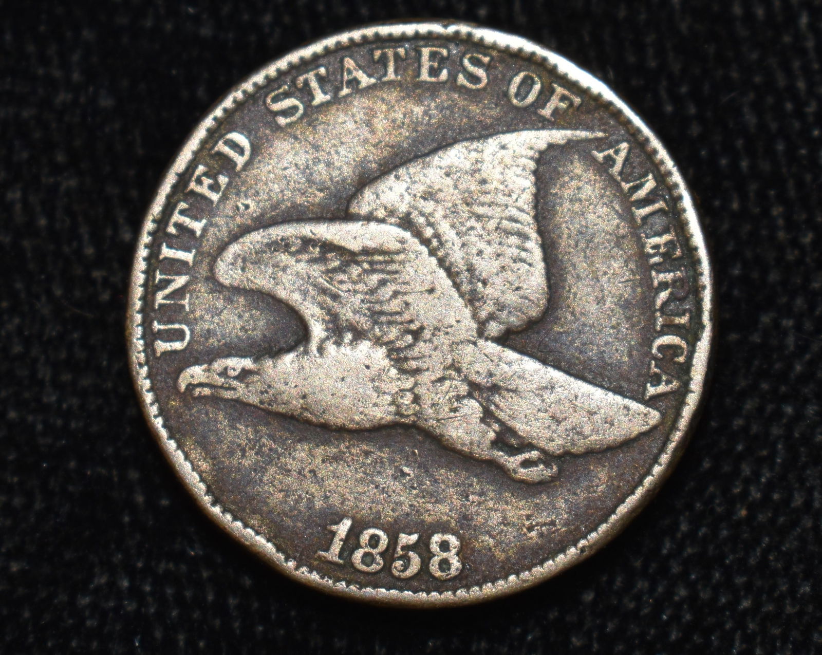 1858 Flying Eagle Cent - Very Nice Condition for its Age (1 of 6)