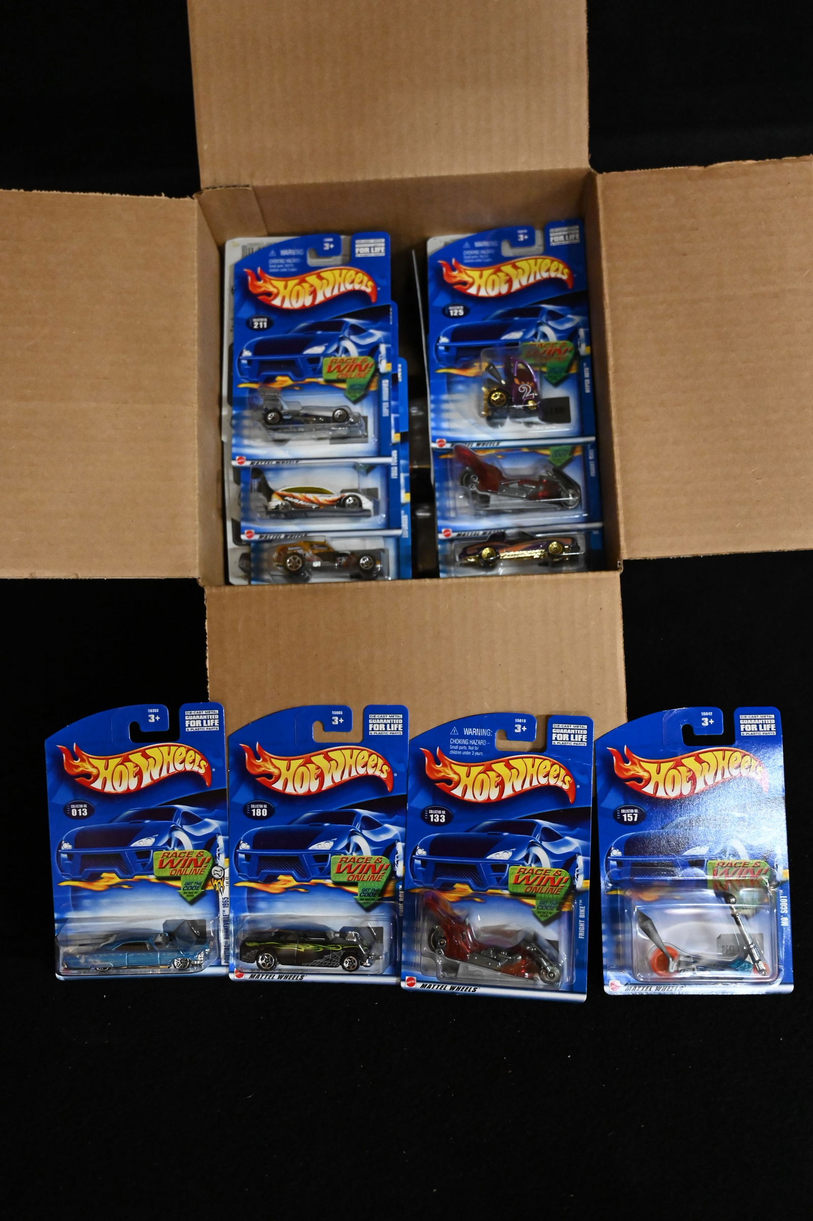 Mattel Hot Wheels Assortment contains 72 cars.  All cars are brand new and in their original card. (1 of 3)