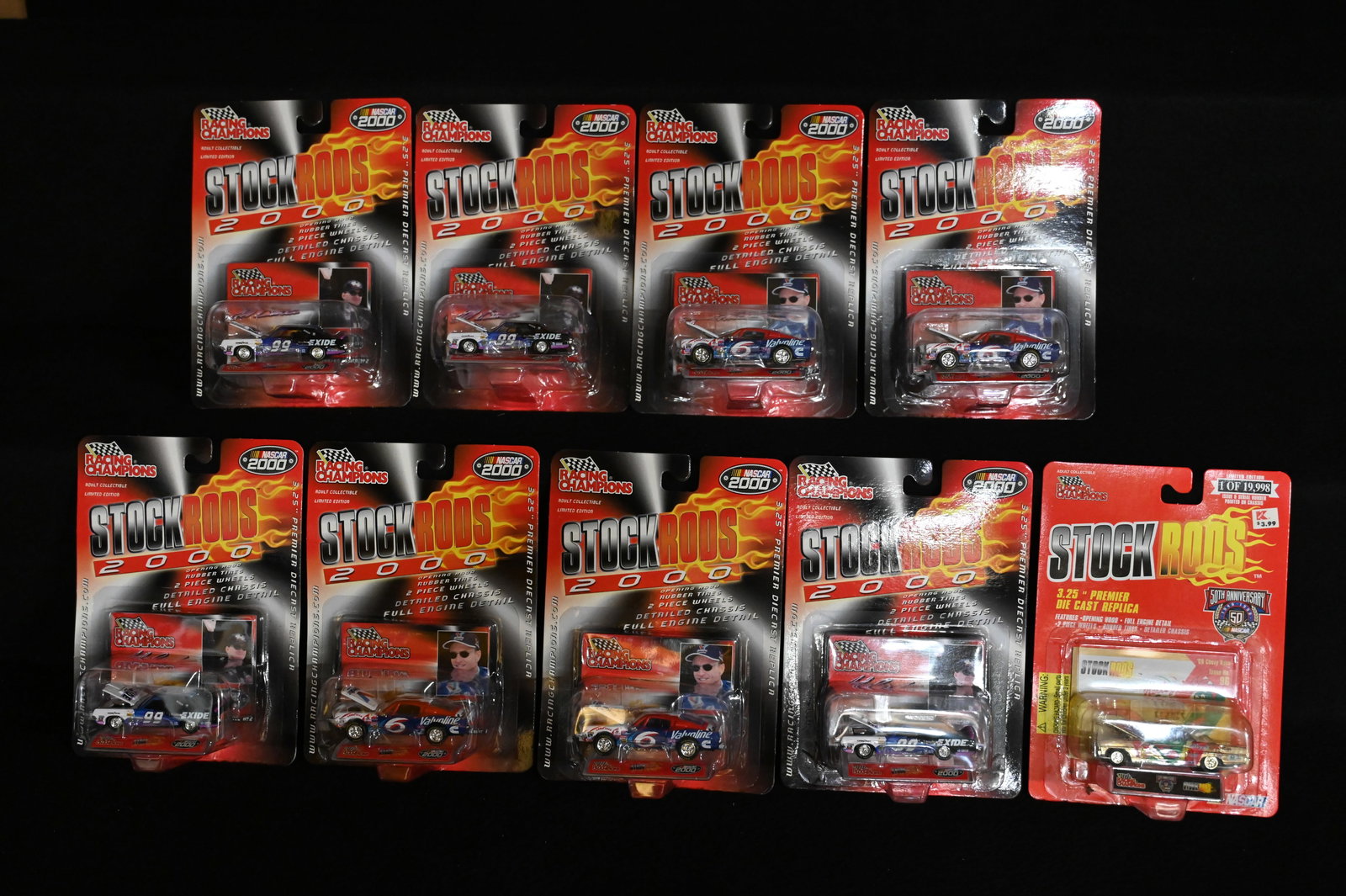 1998 Racing Champions Stock Rods 2000 Group of 9 Brand new in the original packaging diecast cars (1 of 5)