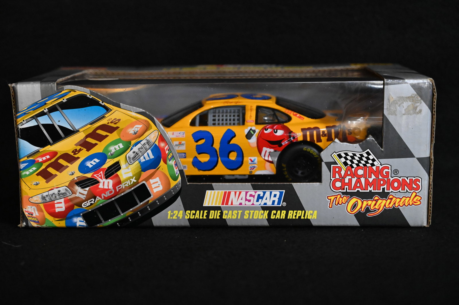 1999 Ernie Irvin "M&M's" Special Edition Racing Champions NASCAR 1/24 Scale Die Cast Stock Car never: 1999 Ernie Irvin "M&M's" Special Edition Racing Champions NASCAR 1/24 Scale Die Cast Stock Car never opened.