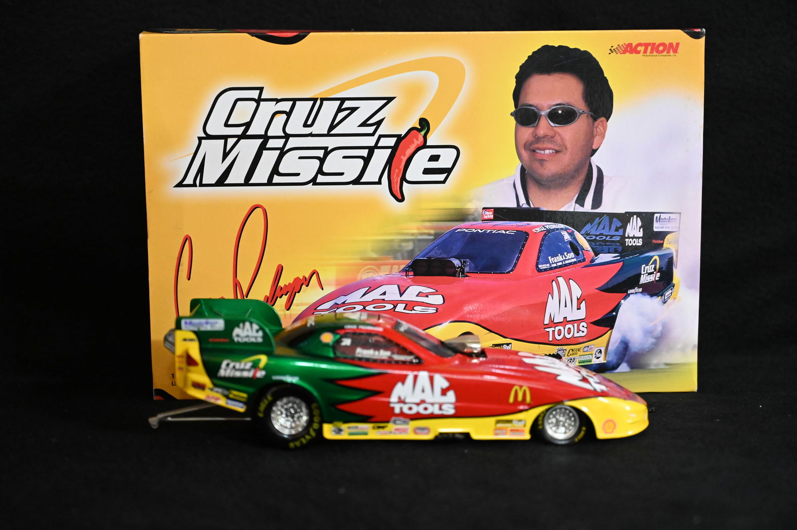 MAC TOOLS U.S. NATIONALS ミニカー 2001年 2001 Mac Tools U.s. Nationals Nhra 50th Anniversary Action
