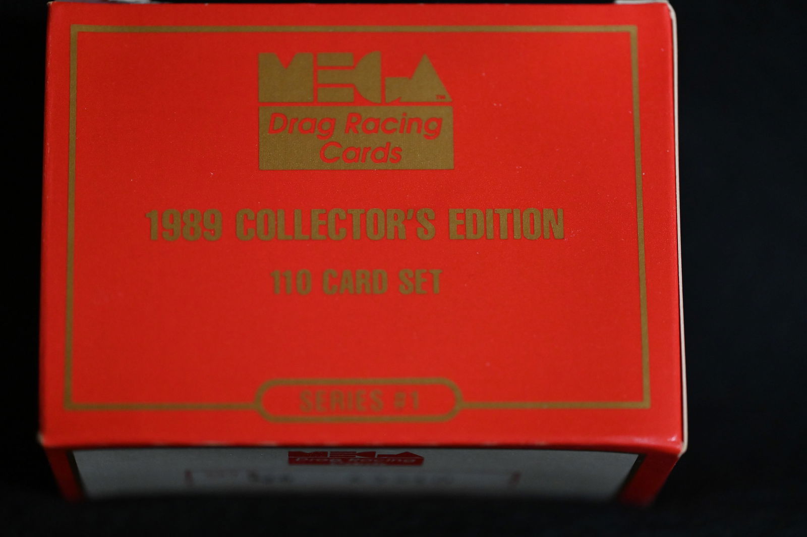 1989 Mega Drag Racing Cards Complete Set of 110 Cards in the original box. (1 of 5)