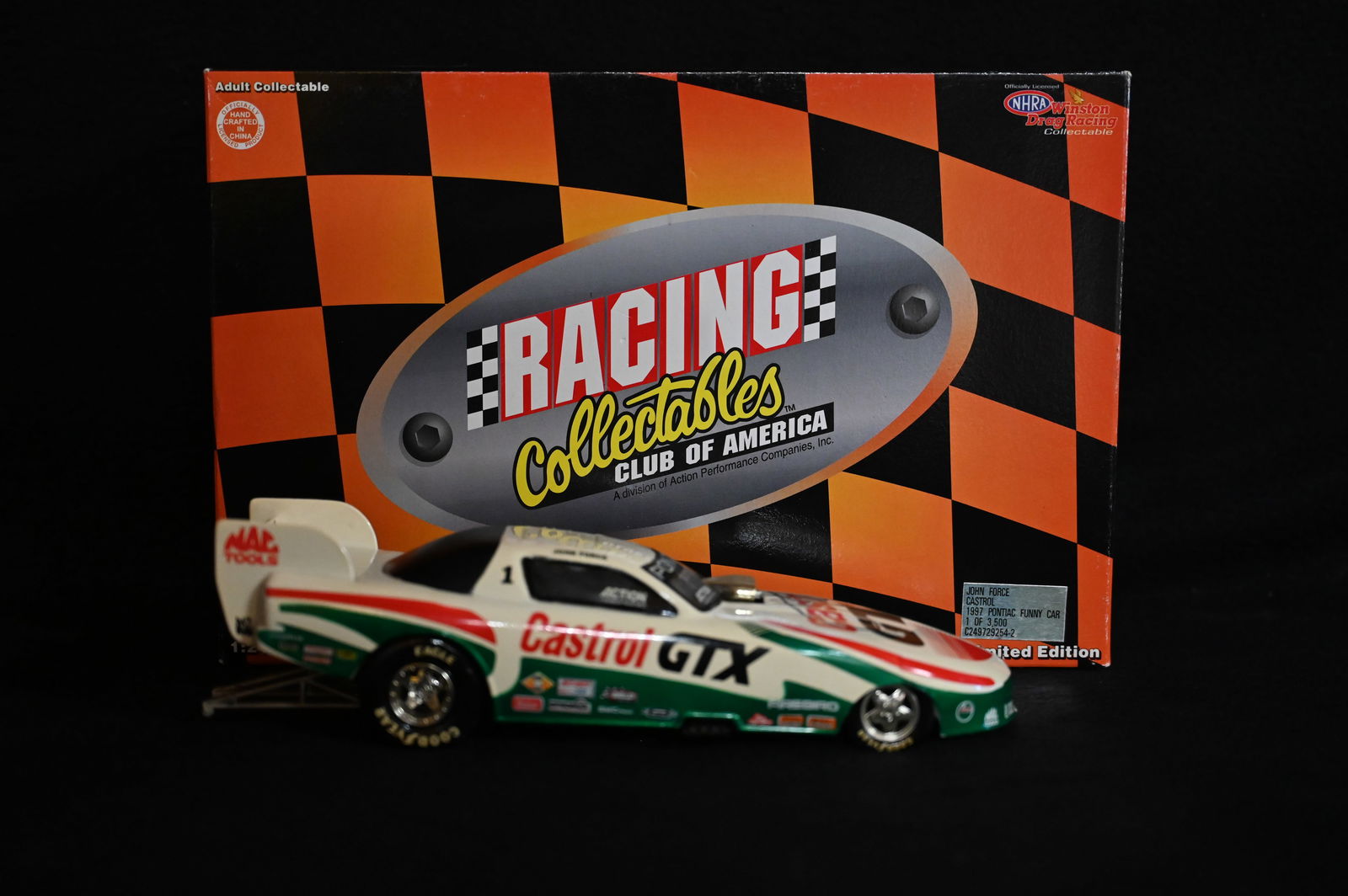ミニカー FUNNY CAR 1/24 MOONEYES 1996EDITION 1:24 RACING CHAMPIONS JIM DUNN MOONEYES FUNNY CAR! KENJI