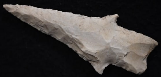2 3/4" Pedernales Found in Texas Ex: Walt McIntyre Collection.: 2 3/4" Pedernales Found in Texas Ex: Walt McIntyre Collection. Key words: Ancient, Prehistoric Native American Indian Artifacts, Arrowheads, Stone Tools