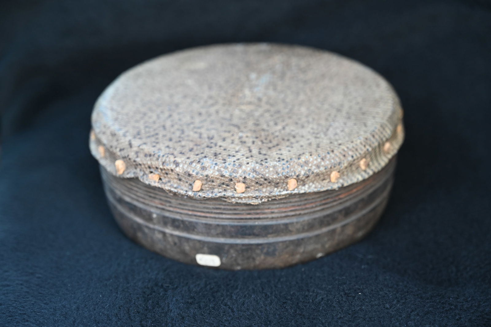 7 1/4" African Hide Drum: 7 1/4" African Hide Drum
