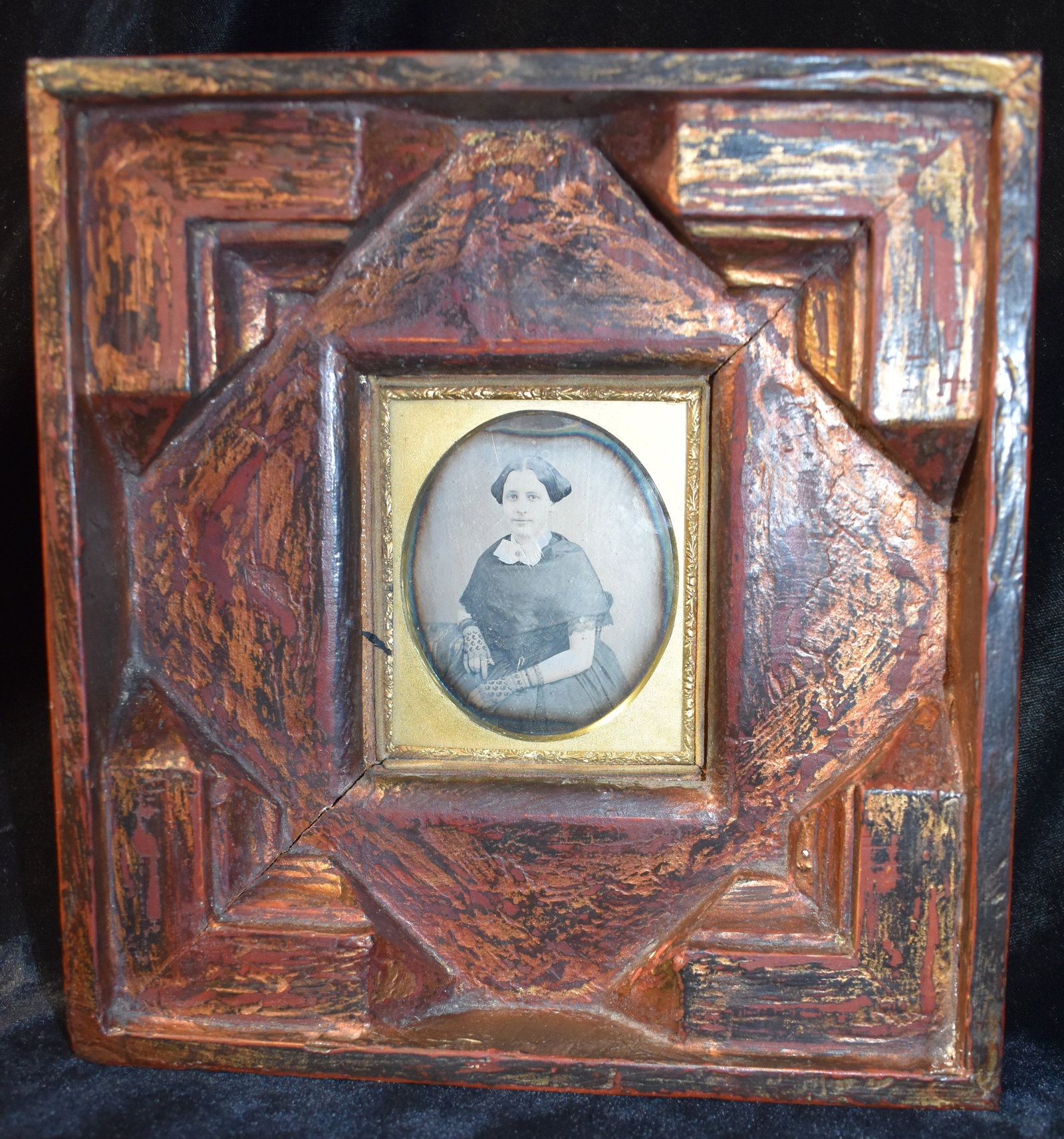 1840s to early 1860s Daguerreotype Photograph Nicely Framed 1840s to early 1860s: 1840s to early 1860s Daguerreotype Photograph Nicely Framed 1840s to early 1860s. Nice example of the early photograph type in its original case nicely framed to protect and preserve. The picture port
