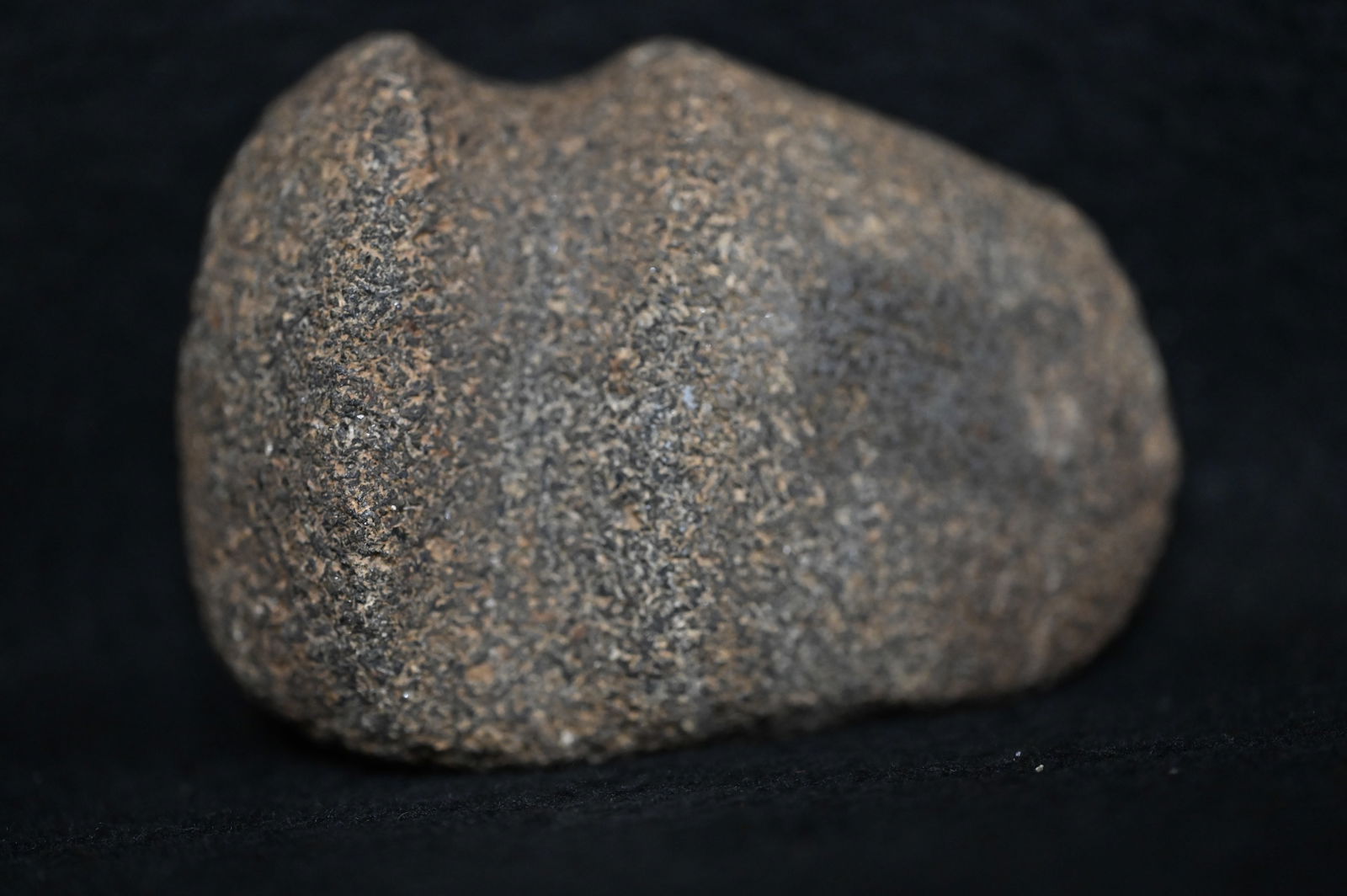 3 5/16" Granite Axe Found in Ohio Ex: John Bennett, Matt Lay Collections.: 3 5/16" Granite Axe Found in Ohio Ex: John Bennett, Matt Lay Collections.