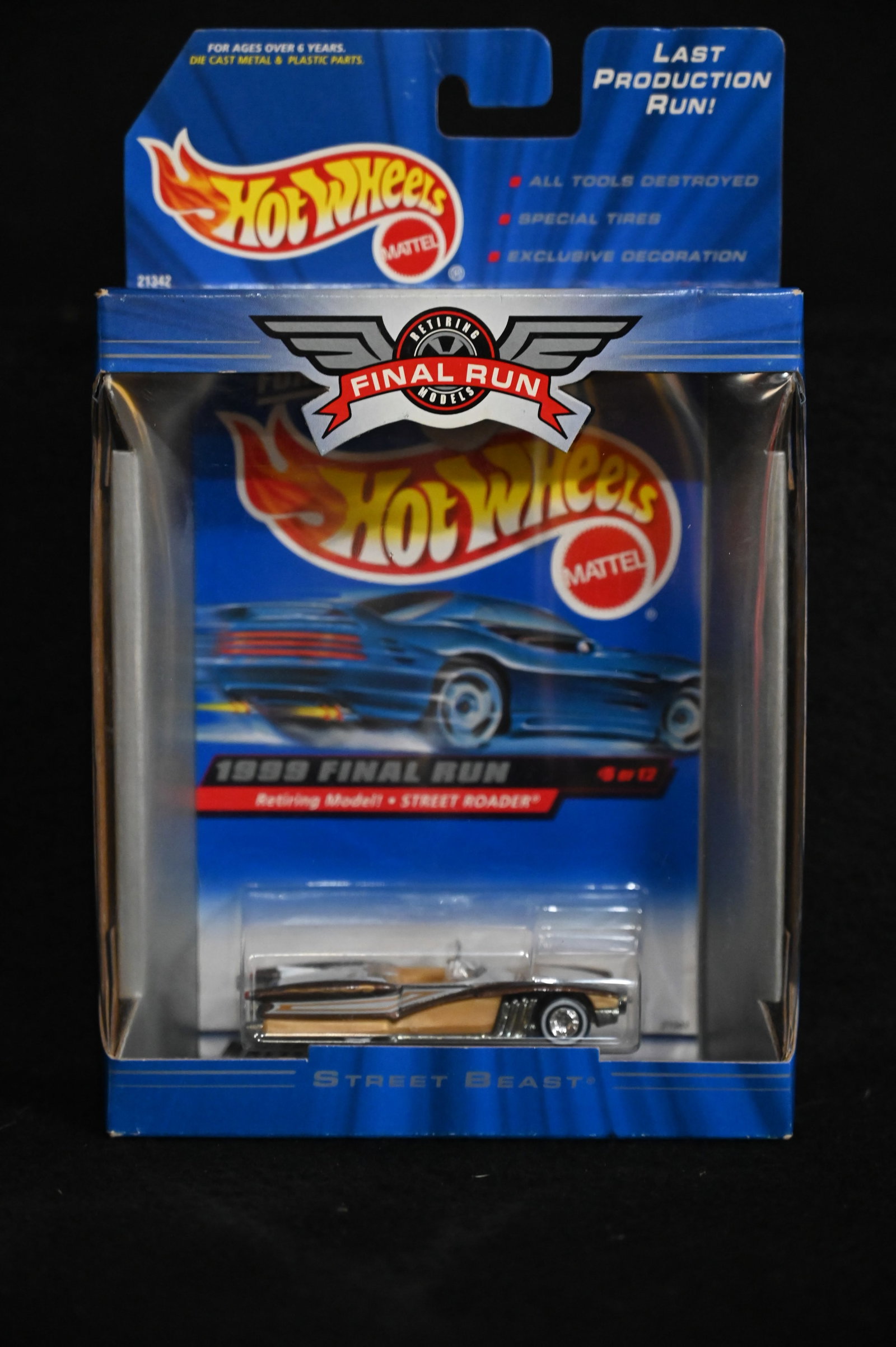1998 Hot Wheels Final Run Streat Beast.: 1998 Hot Wheels Final Run Streat Beast.
