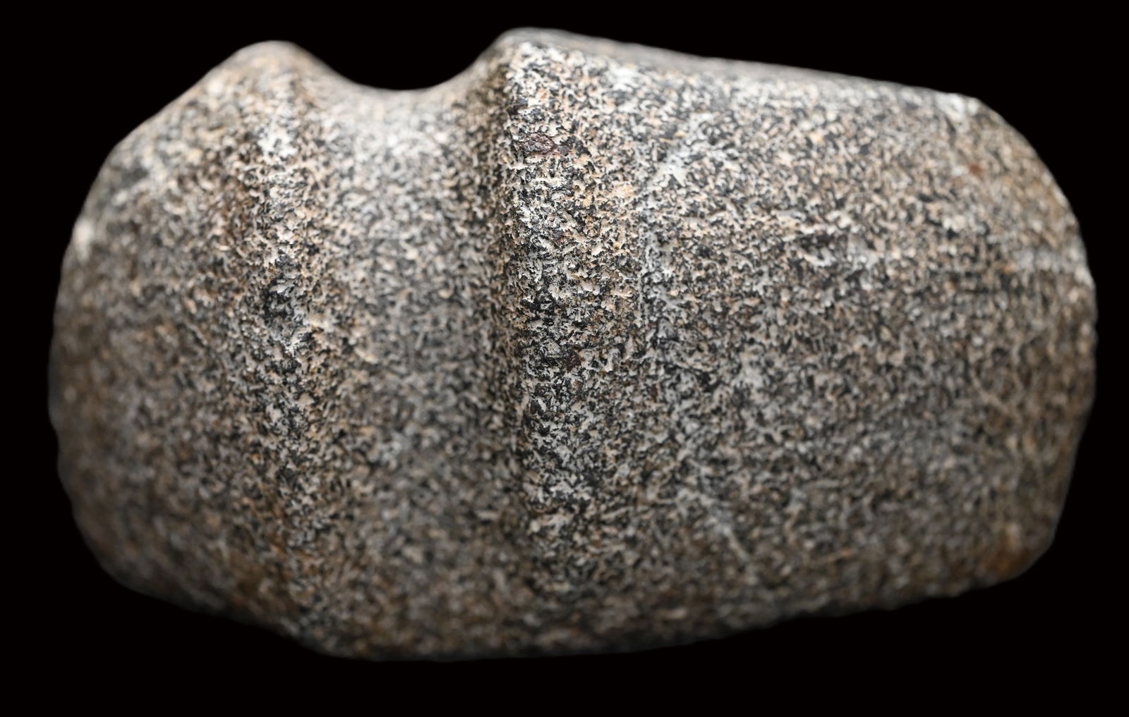 4 3/4" Granite 3/4 Groove Axe Found by Kenny Williams in Lewis Co. Missouri Ex: Matt Lay Collection. (1 of 9)