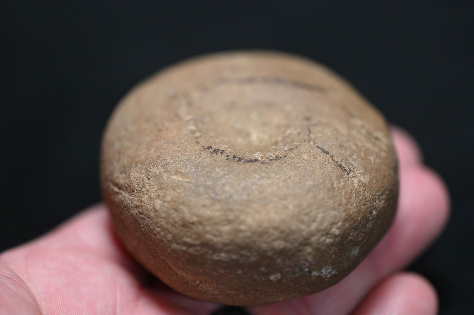 2 3/4" Discoidal Found in Adams Co. Missouri. (1 of 7)