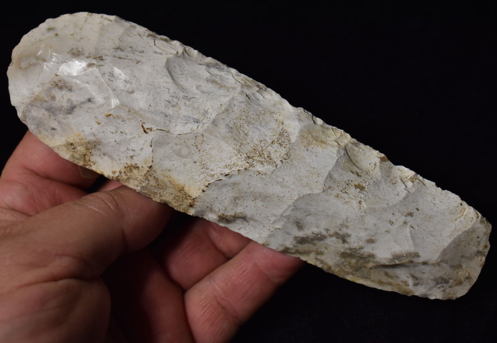 6 1/2" Nicely Developed Sedalia Digger with Heavy Use Polish found in Howard County, Missouri (1 of 9)