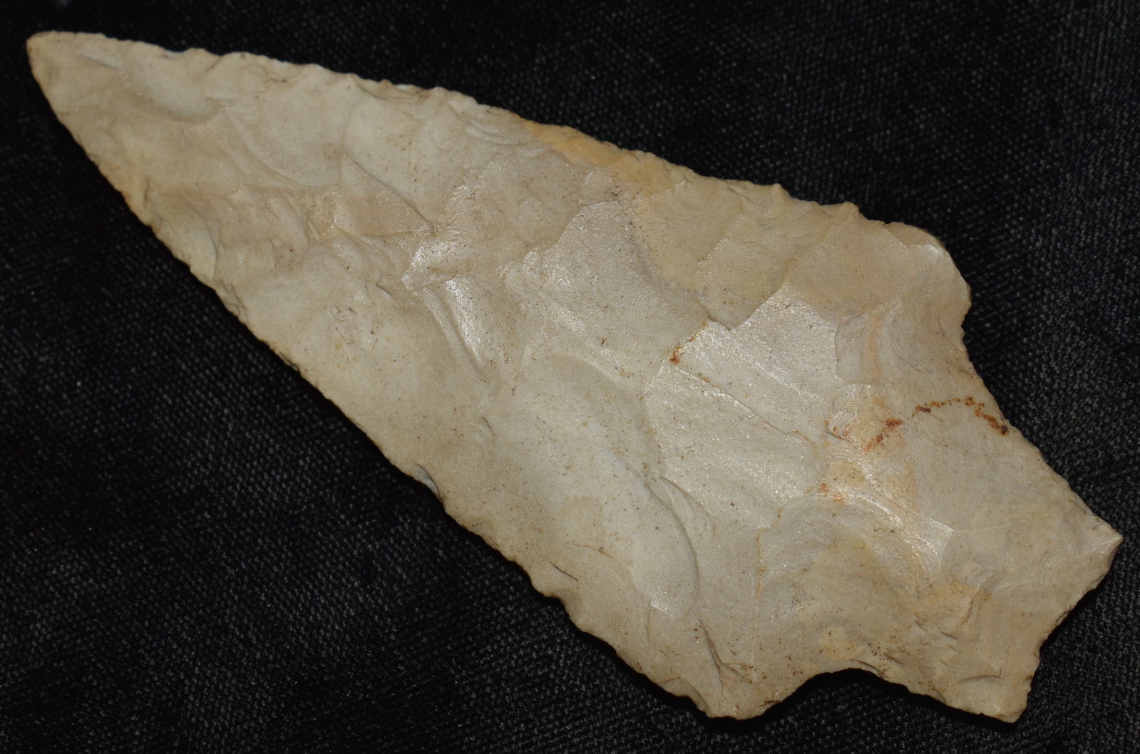 4 3/8" Dickson found in Pettis County, Missouri w/ Keele COA: 4 3/8" Dickson found in Pettis County, Missouri w/ Keele COA. Ex George Wolf Collection. Comes with a Ryan Keele COA.