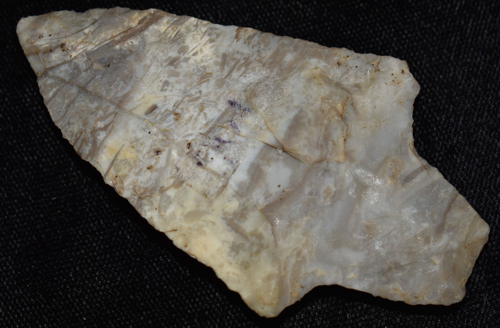 2 7/8" Semi-Transluscent Adena Dickson found in Oklahoma (1 of 9)