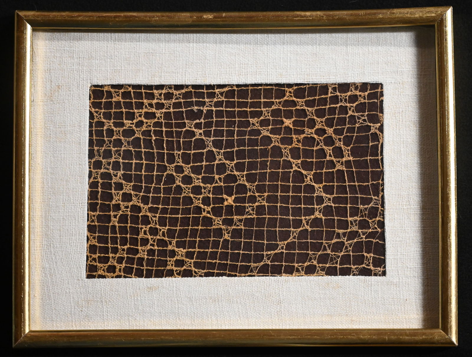 Framed Pre-Columbian Chancay Textile 1300-1500 AD. (1 of 7)