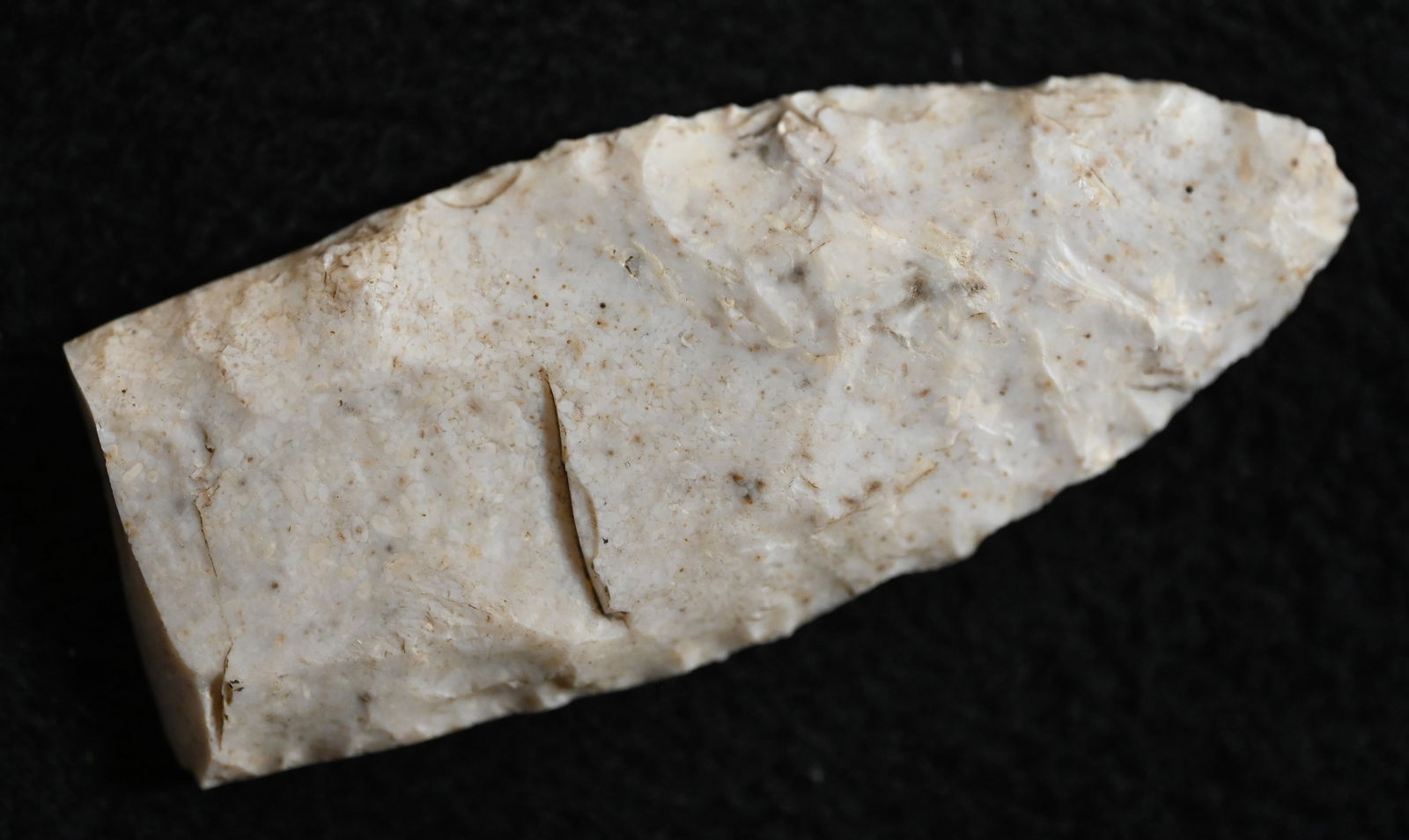 2 3/4" Damaged Clovis Arrowhead Found in St. Charles Co. Missouri. (1 of 11)