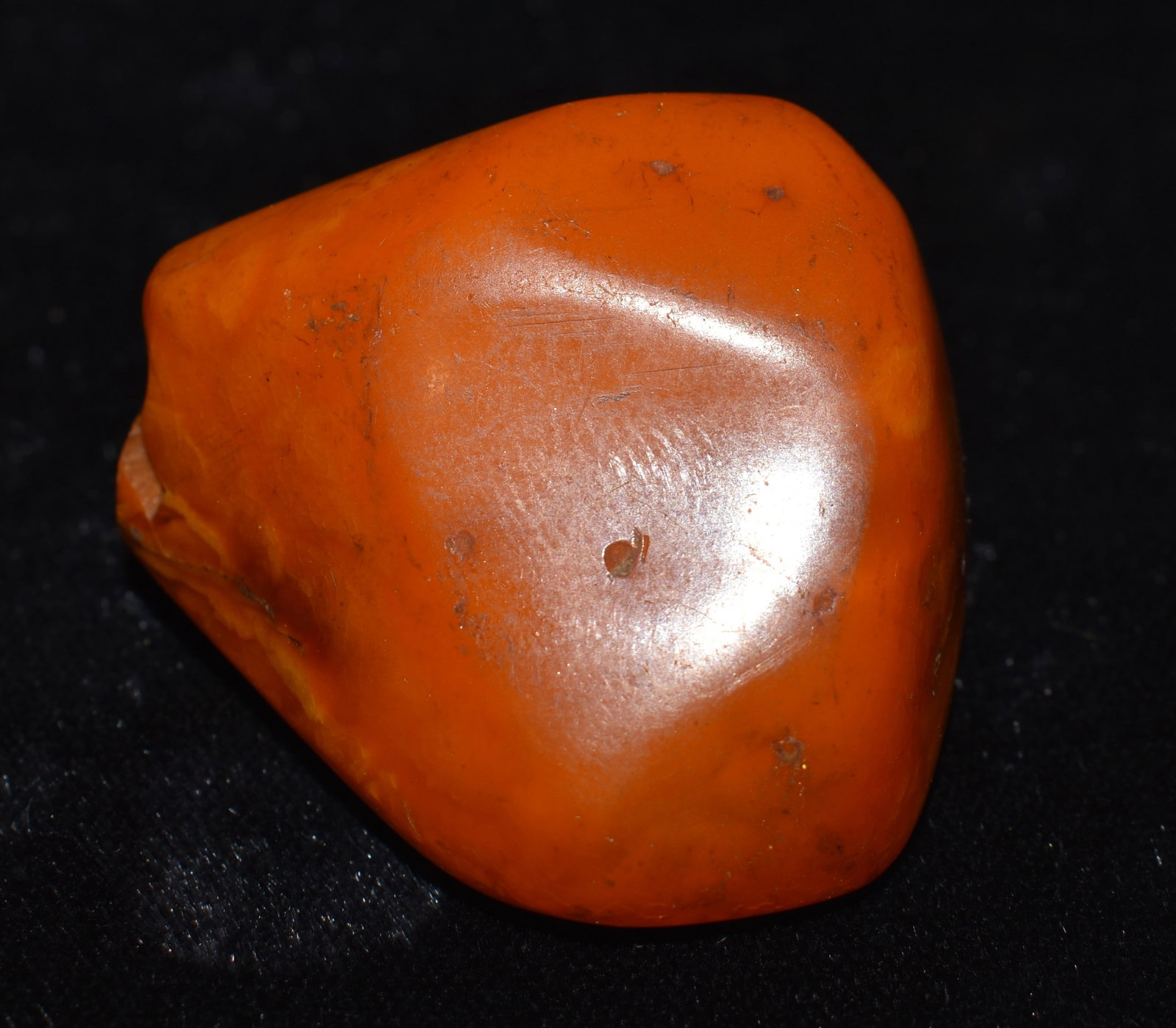 Natural Amber that has been Polished - 16 Grams: Natural Amber that has been Polished - 16 Grams. 1 5/8" by 7/8" by 1 1/4"