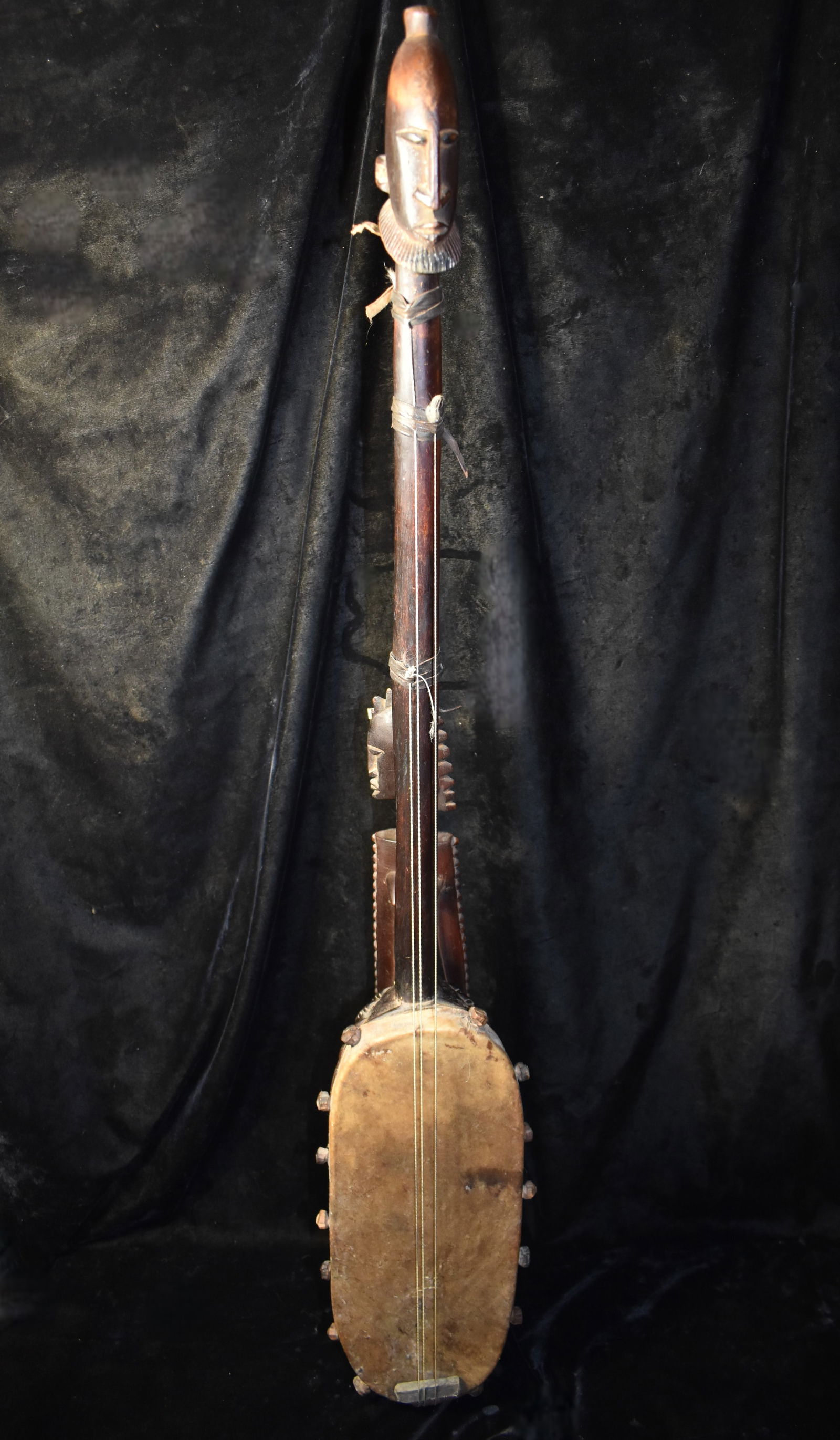 Dogon Hand Crafted Ngoni (Lute) - Mid Century or Older (1 of 15)
