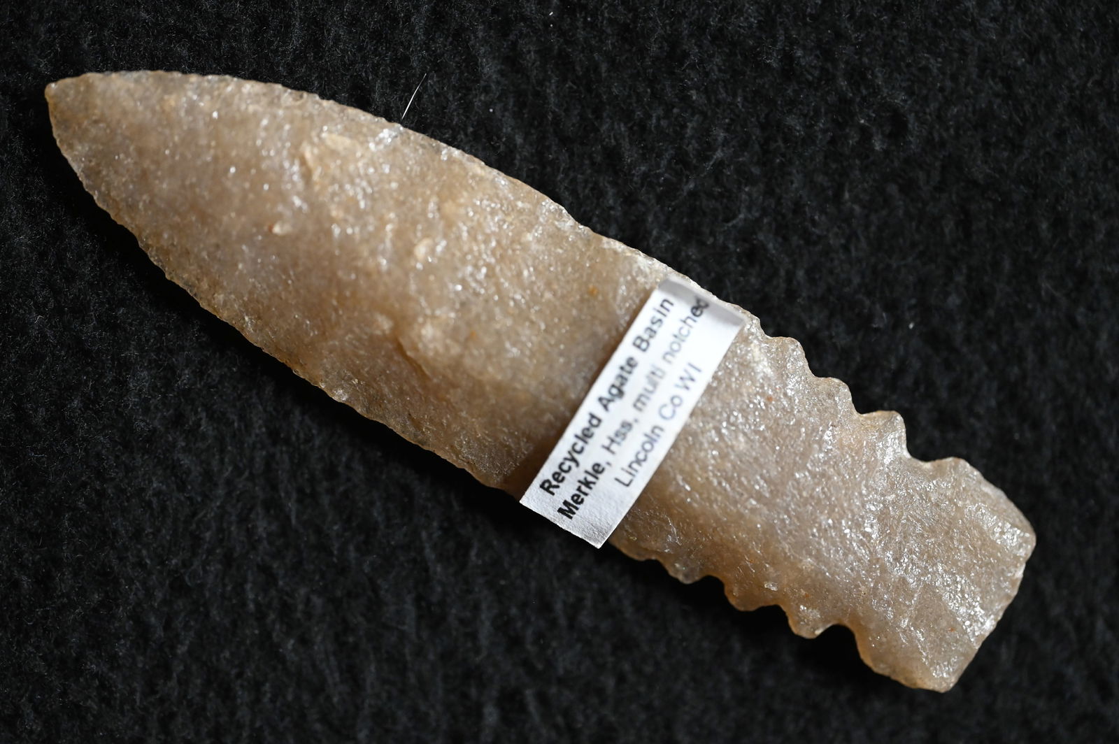 3 3/8" Hixton Agate Basin / Merkle Modern Made. (1 of 9)