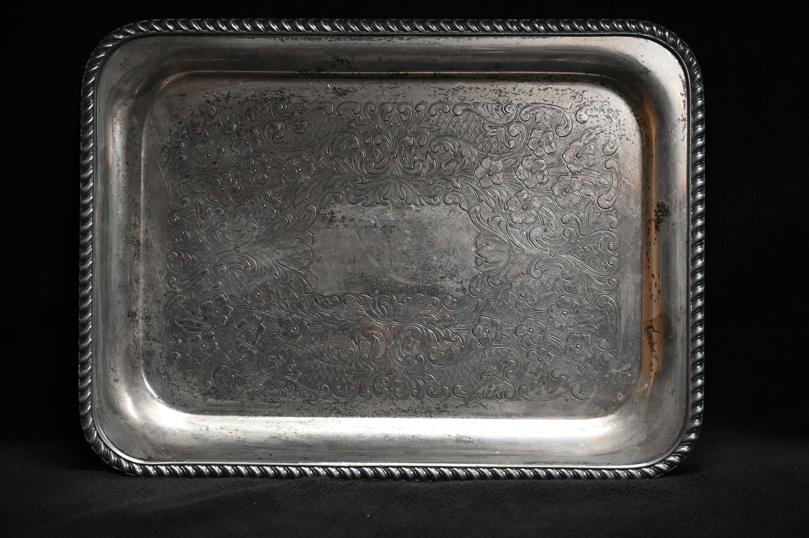 Academy Silver on Copper 718 Serving Tray (1 of 4)