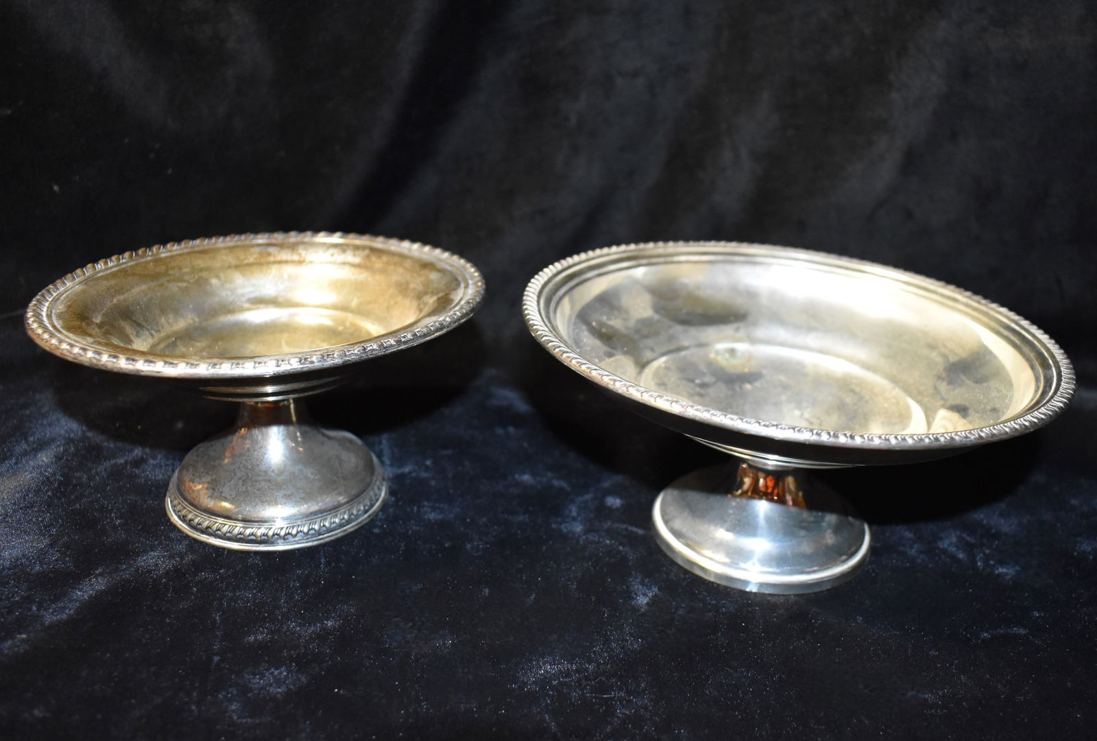 2 Weighted Sterling Silver Candy Dishes (1 of 7)