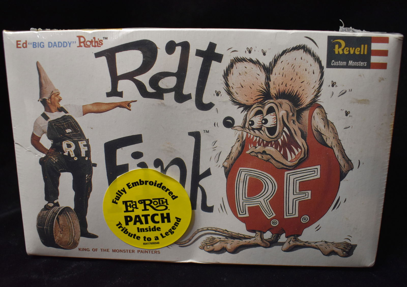 1964 Revell Brother Rat Fink On A Bike, Model Kit 1964 Revell Brother Rat Fink On A Bike, Model Kit