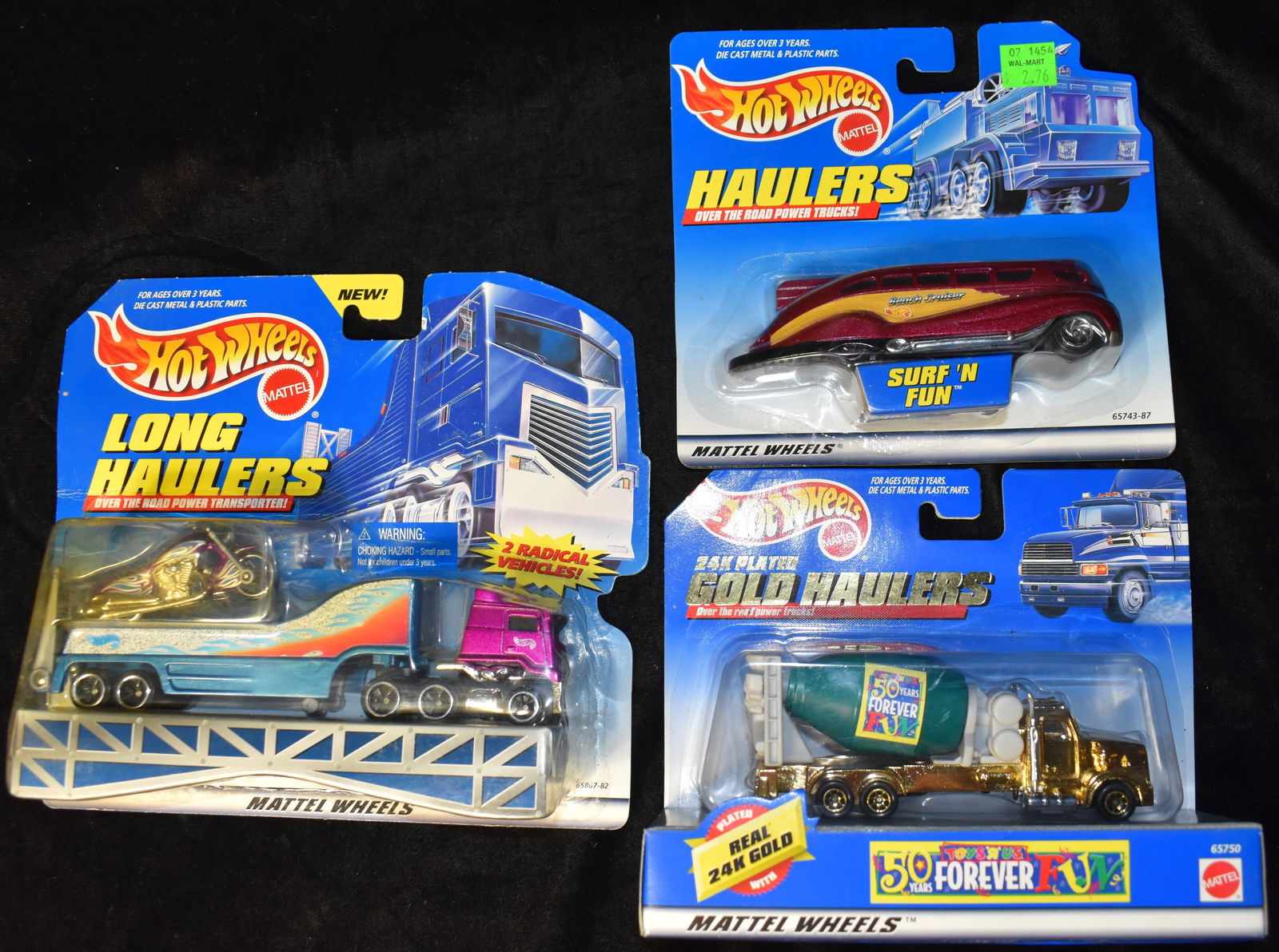 1998 -2000 Haulers, Long Hauler and 24K Gold Plated 50 Years Forever Hauler - Hot Wheels (1 of 5)