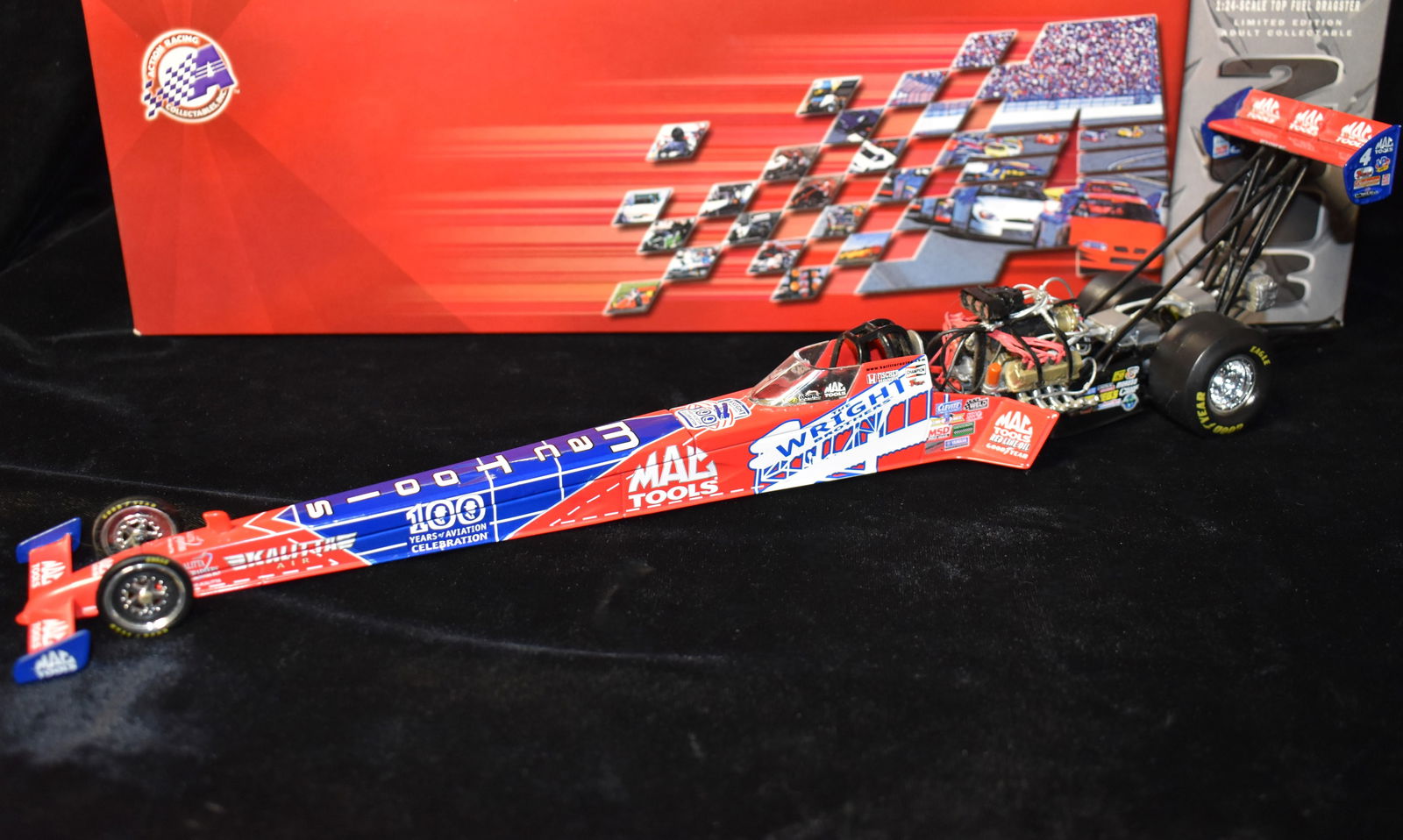 Doug Kalitta 2003 Dragster 1 of 2728 - Matco Tools 1:24 Scale Diecast Top Fuel Dragster (1 of 5)