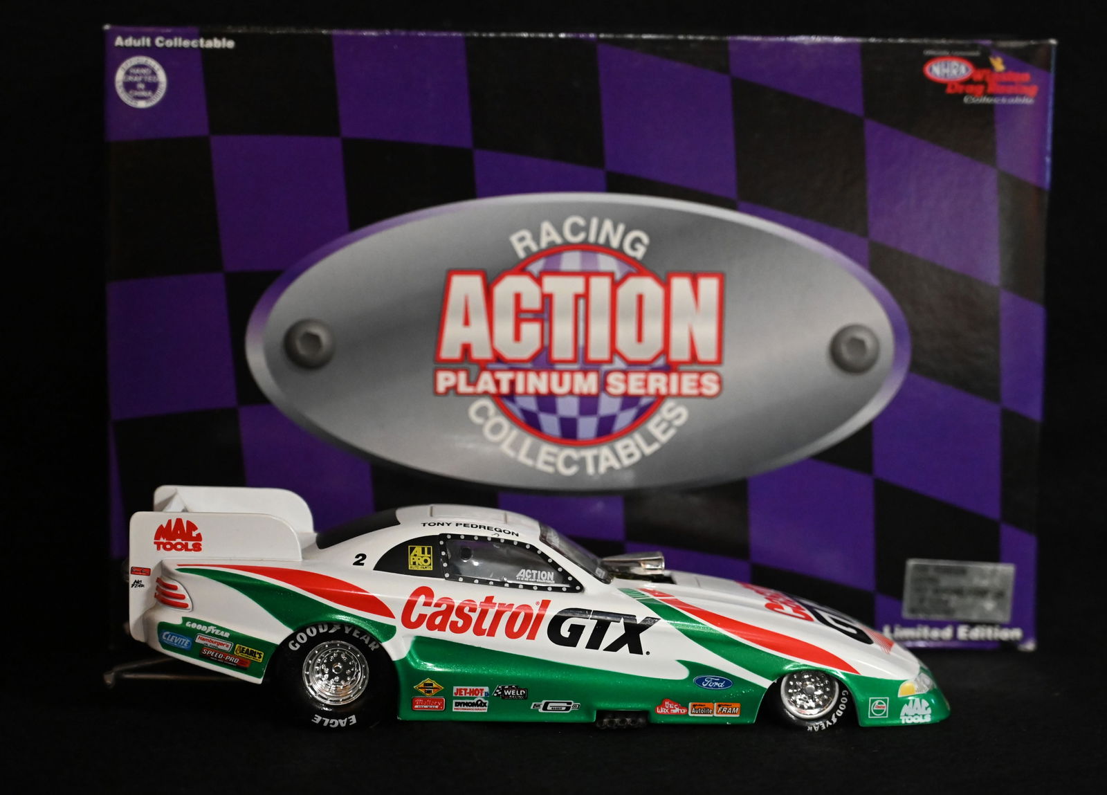 KISS トニー・ペドレゴン Castrol Syntec ファニーカー KISS トニー・ペドレゴン Castrol Syntec ファニーカー NHRA Tony